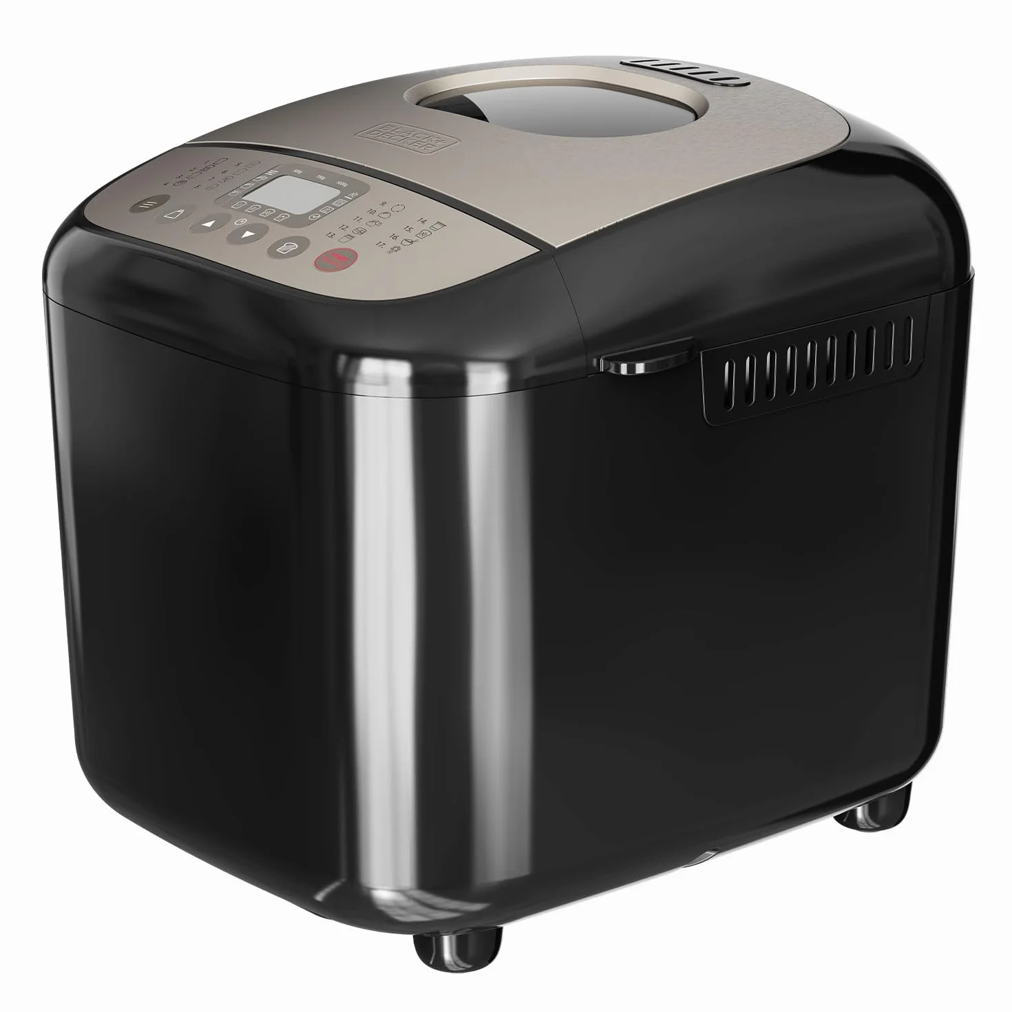 BLACK+DECKER BXBM600E Machine à pain 600W 1kg 17 programmes programmable 15h