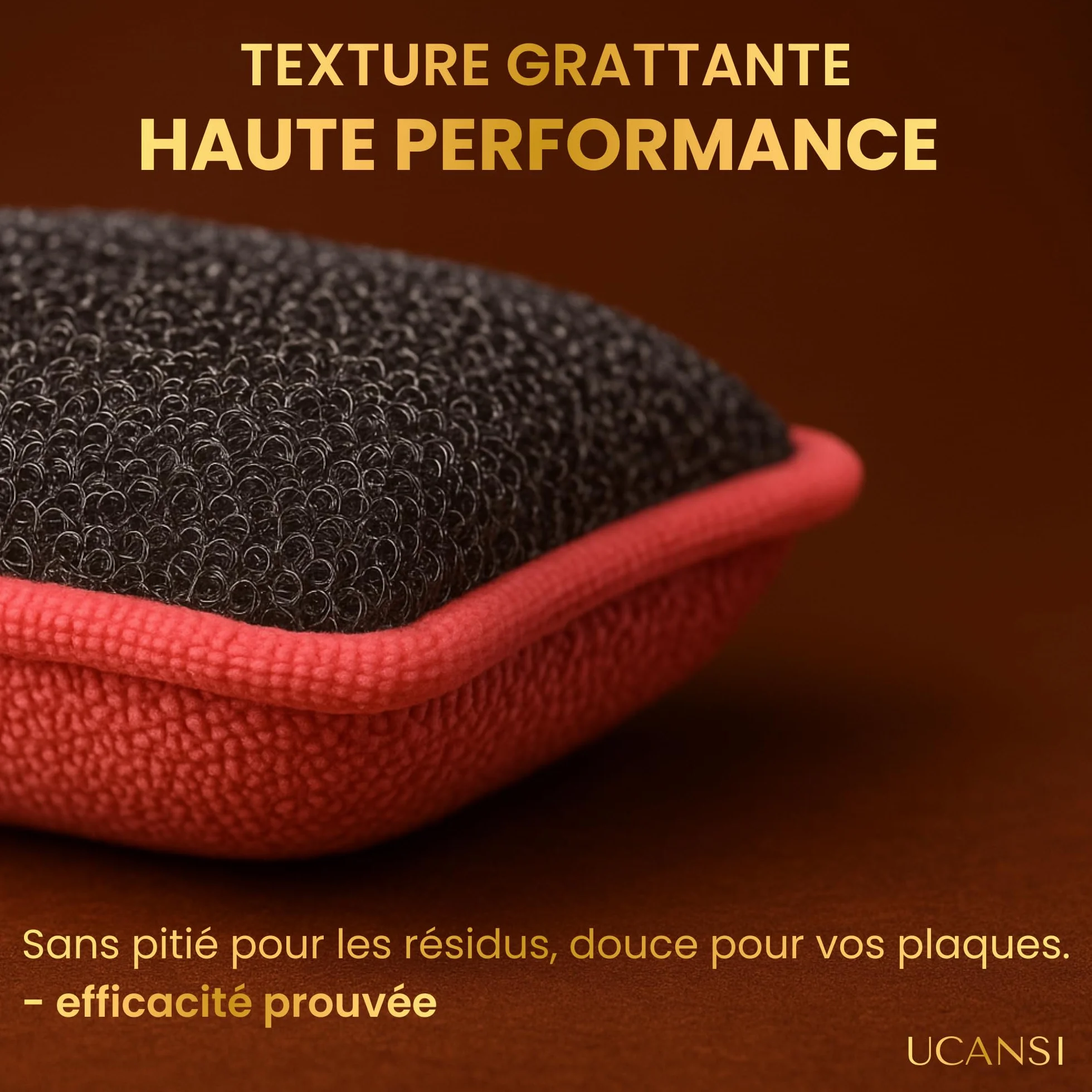 Éponges Lavables Double Face Anti-Rayures Microfibre Ultra Absorbante - Lot de 5 Vaisselle Cuisine INOX Vitres