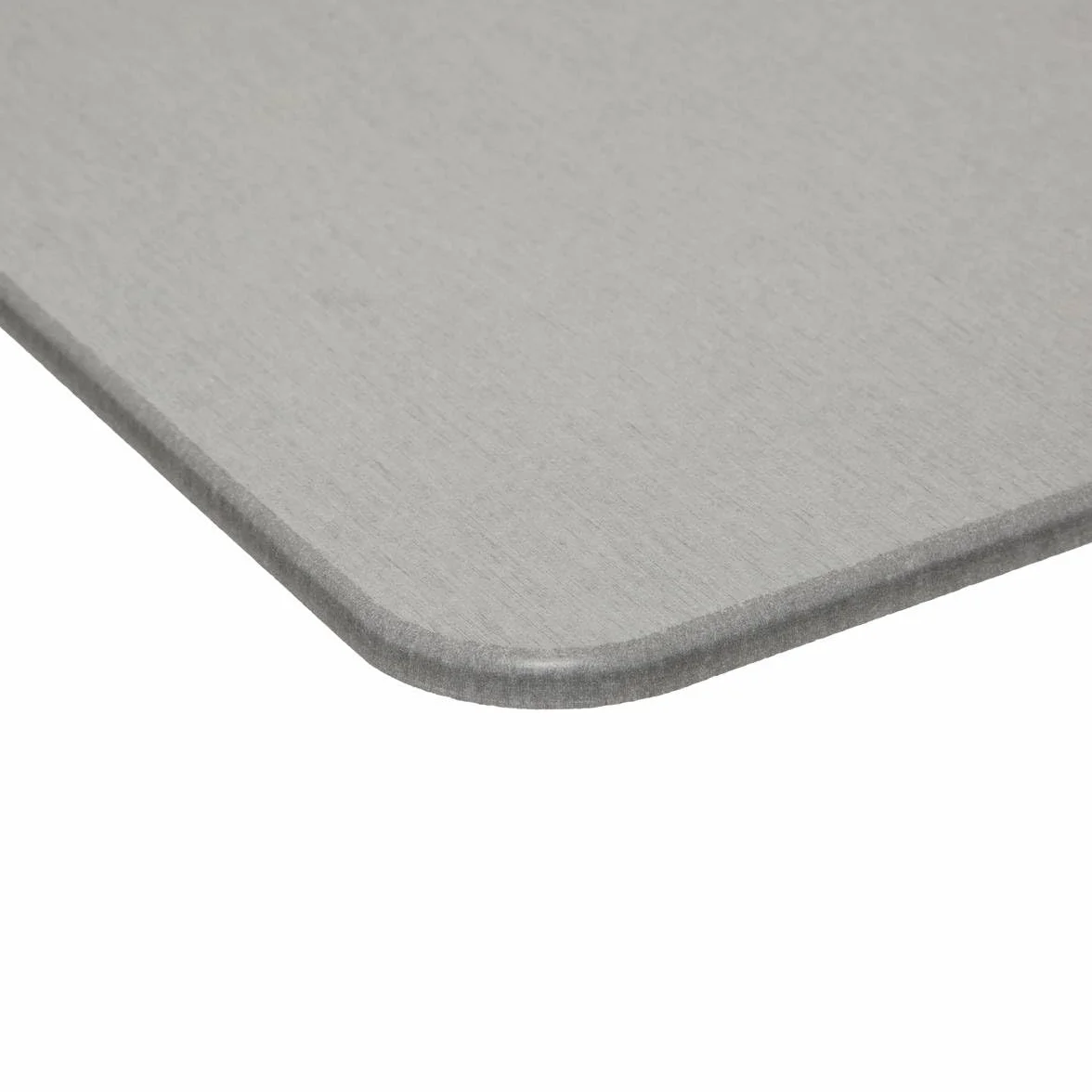 Tapis de Salle de Bain Gris Super Absorbant en Diatomite 39x60 cm Séchage Rapide