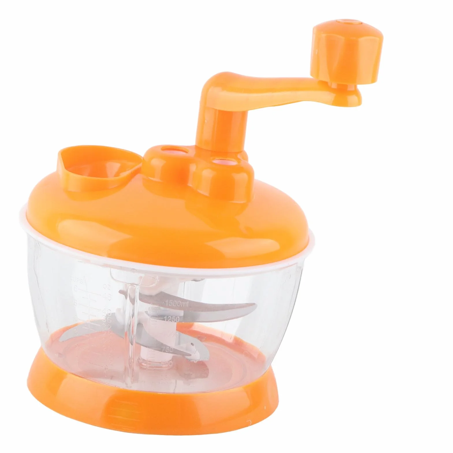 Moulin à Légumes Manuel en Acier Inoxydable, 6 Lames, Compact