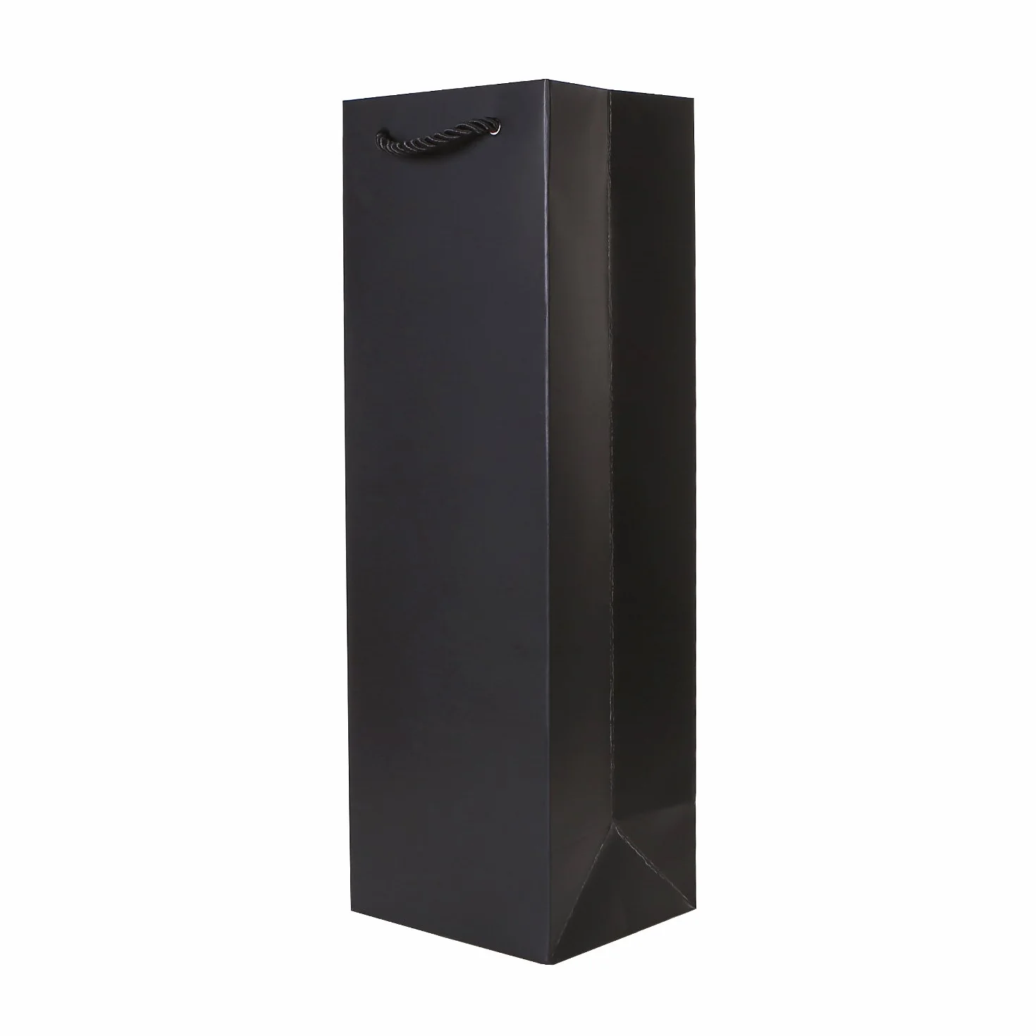 DonDon Lot de 10 pochettes cadeaux pour vin champagne noir 36x12x10 cm