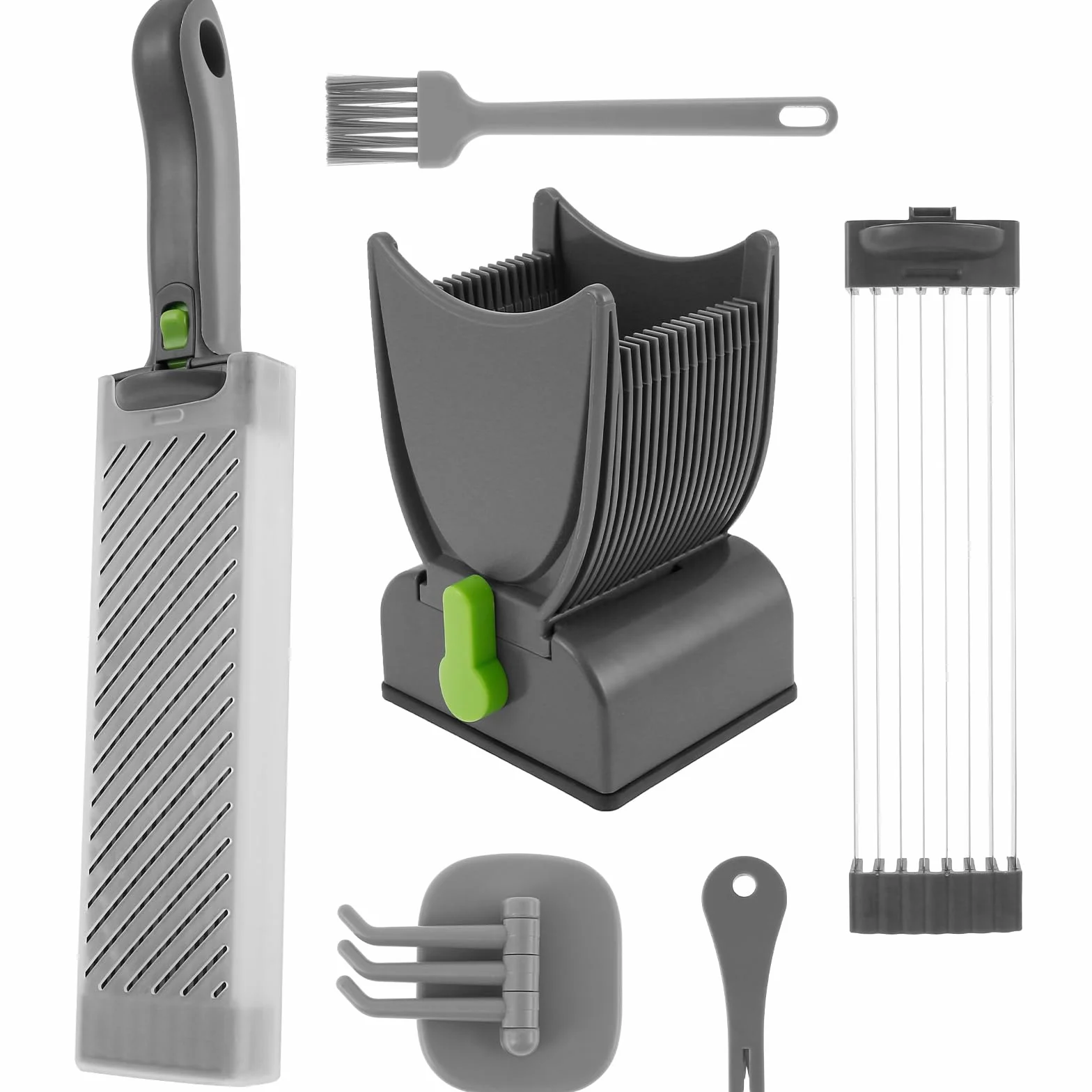 Trancheuse à Viande Acier Inoxydable 2-4 mm Réglable Coupe-Viande Manuel