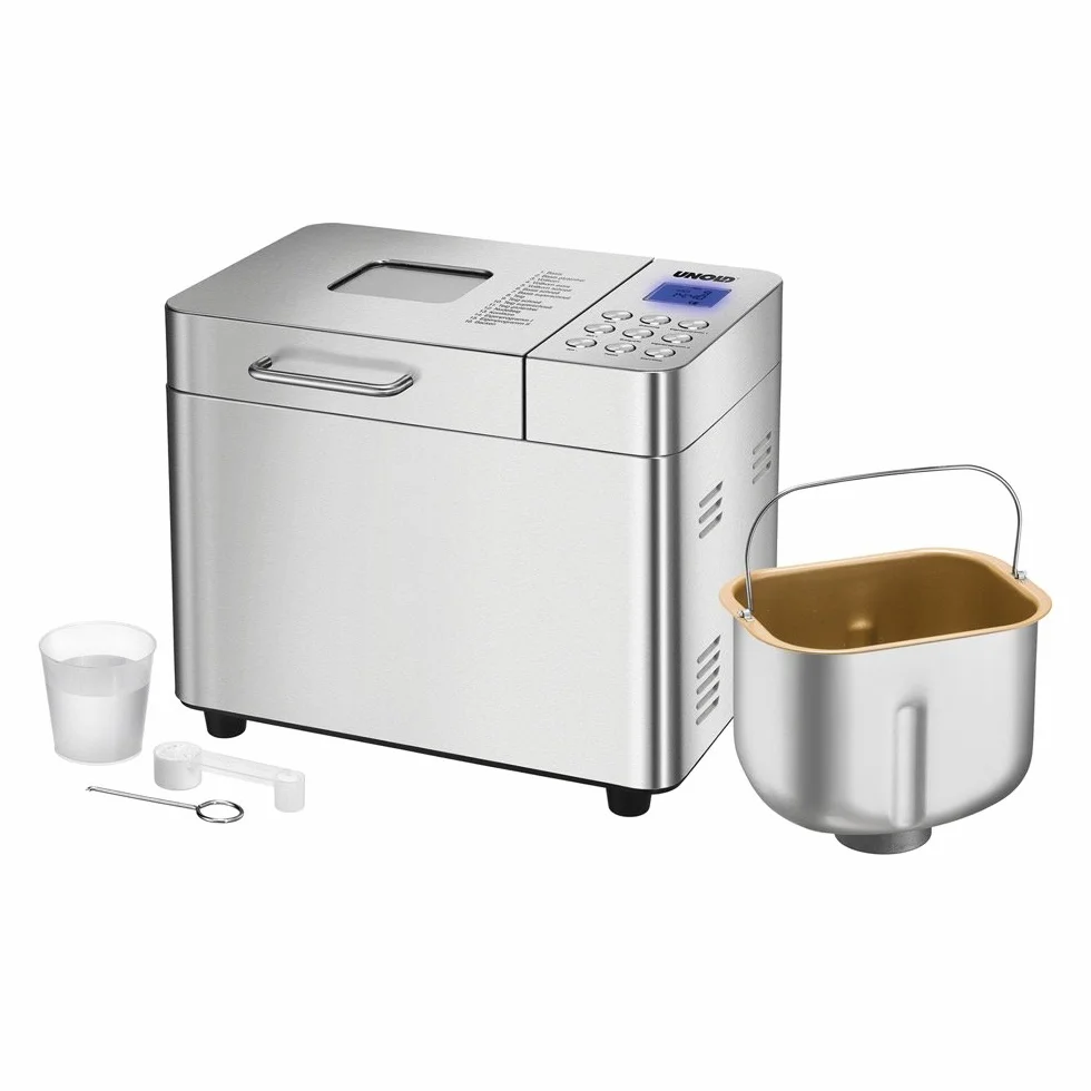 Machine à pain UNOLD Backmeister Edel 550 W 750-1000 g céramique argent