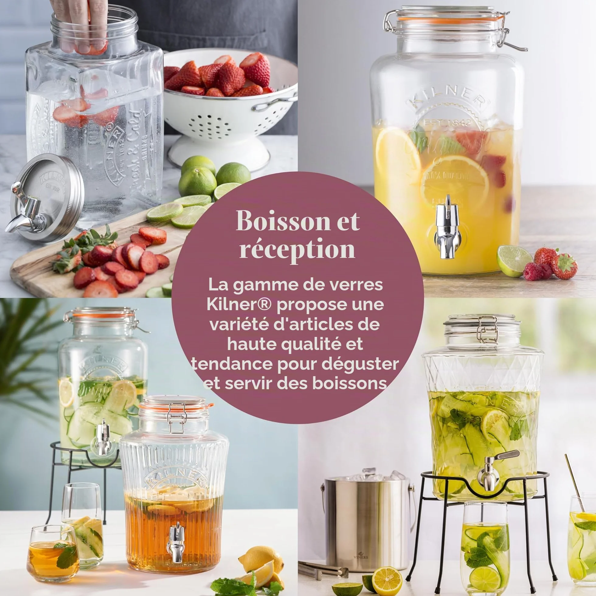 Kilner Robinet de Remplacement pour Distributeur de Boissons Acier