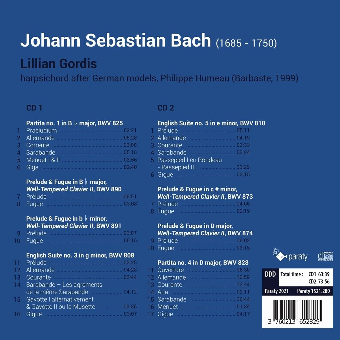 Bach Lillian Gordis