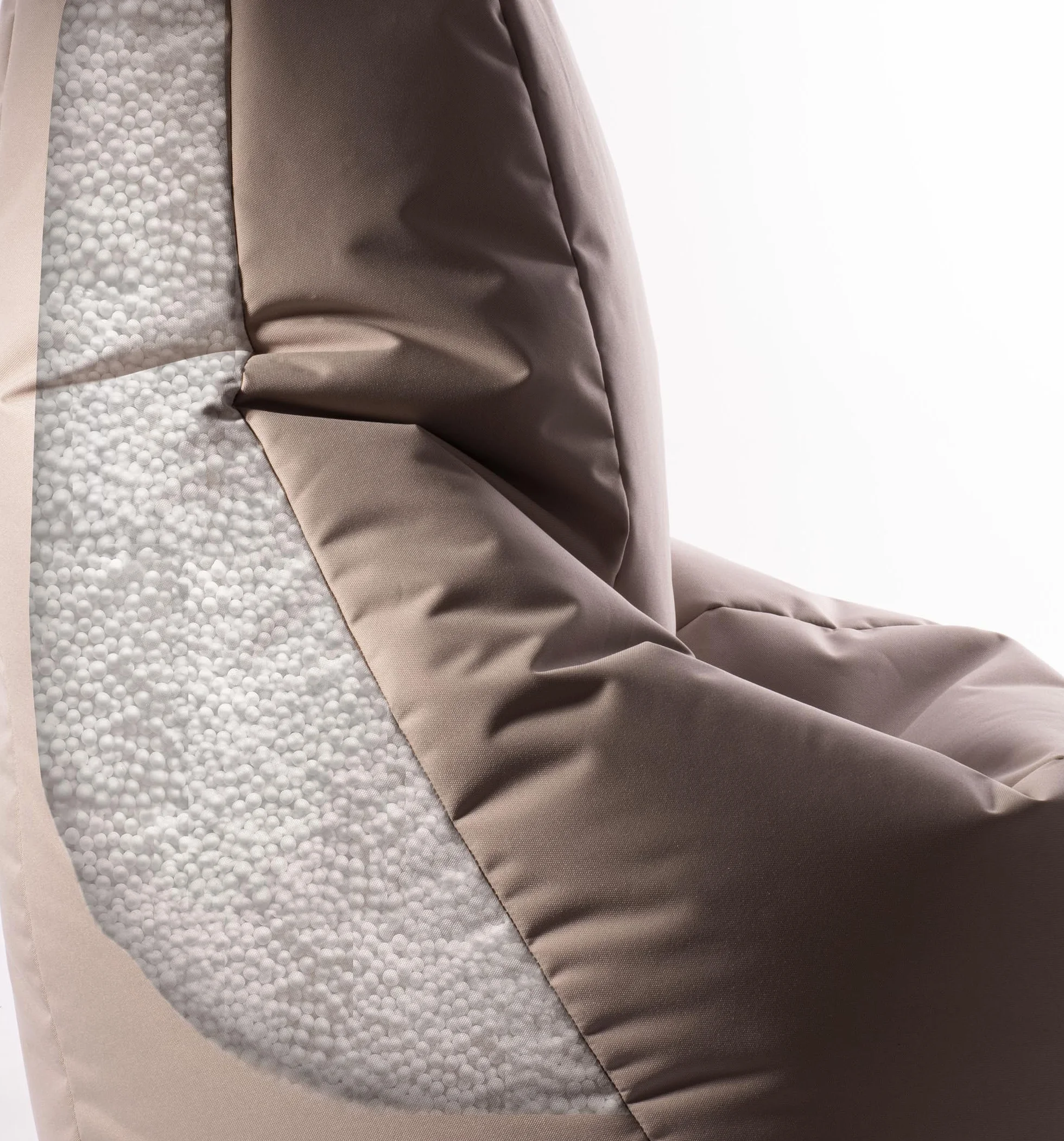 Avalon Jive Pouf rembourré en tissu technique indéchirable, taille S Vert foncé