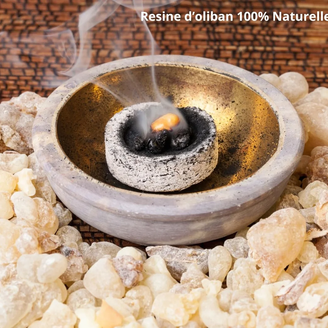 Resine d'Oliban Louban Anti-âge Naturel Purification d'intérieur