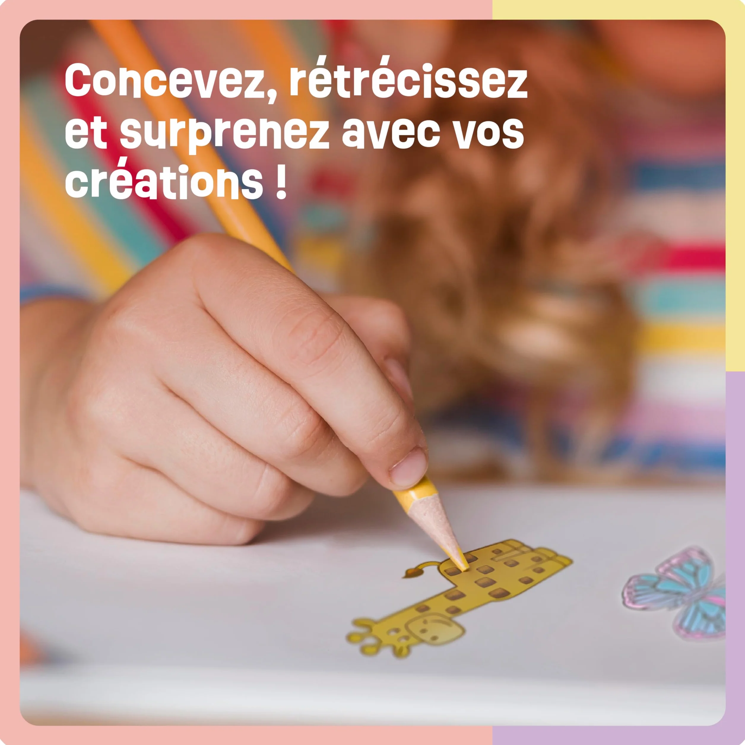 Smowo Lot de 20 films plastique fou magique A4 mat thermorétractable transparent bricolage