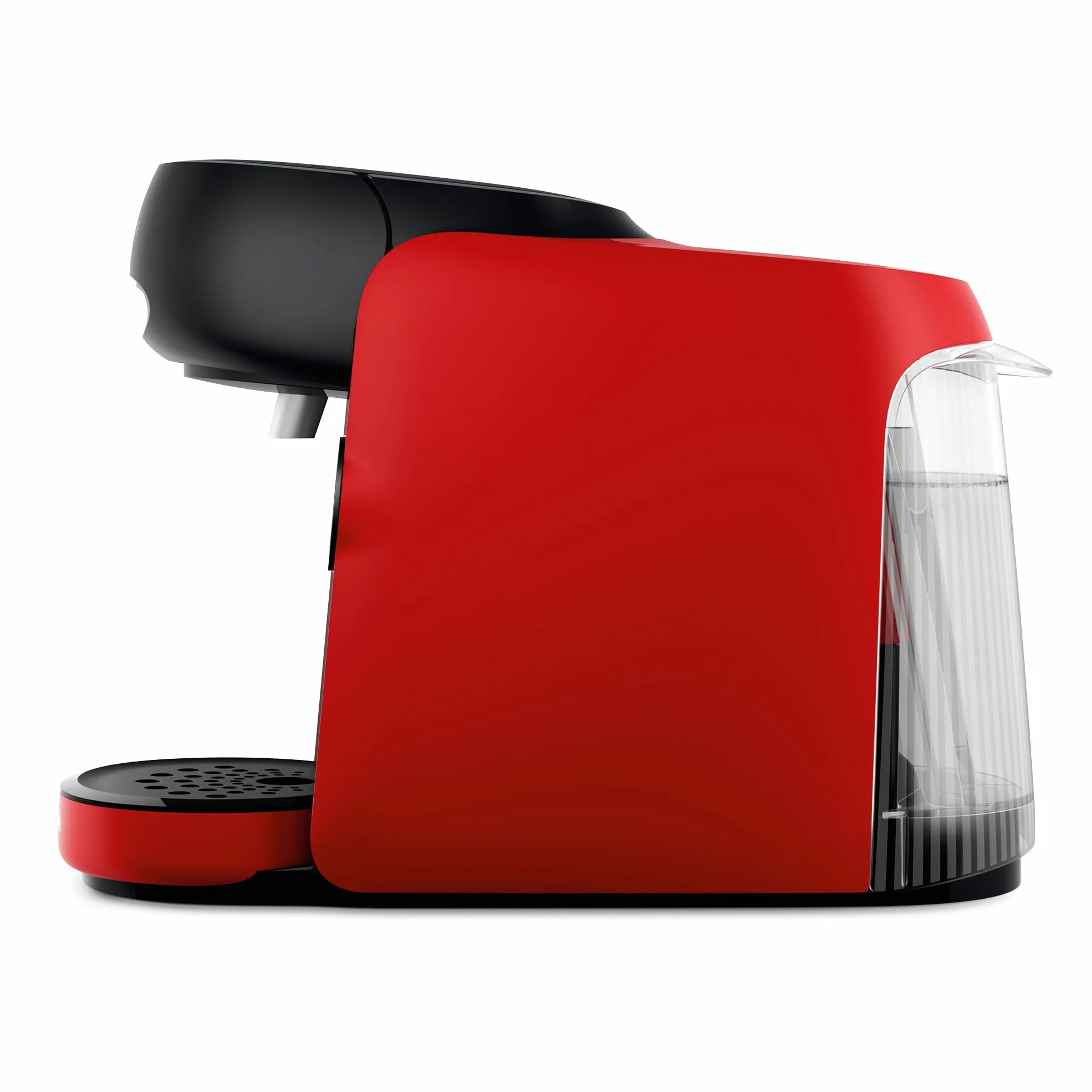Bosch Tassimo Finesse TAS163E Machine à café multi-boissons, 70 boissons chaudes, IntensityBoost, cafétière à dosettes, rouge