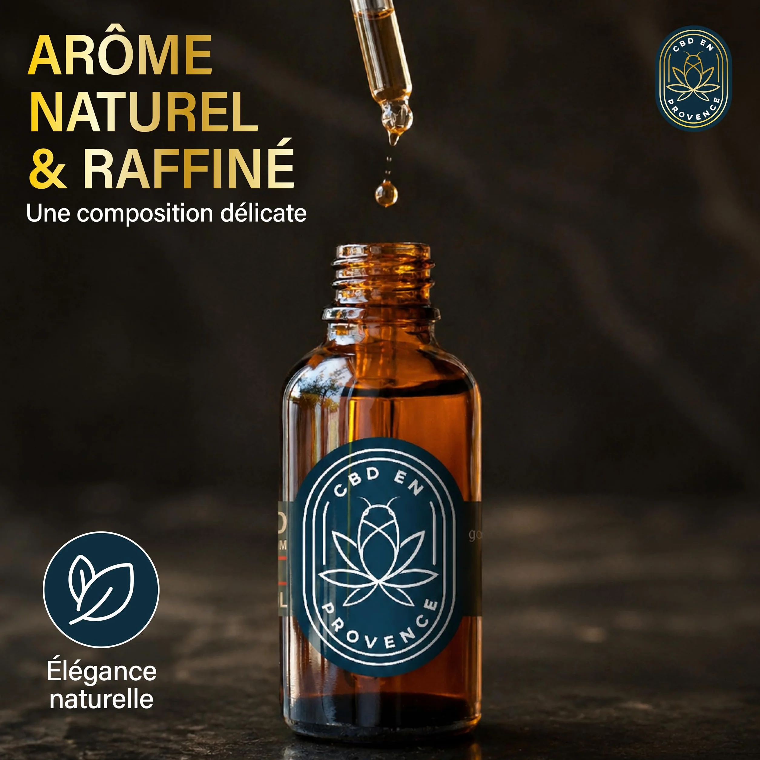Huile Premium 20% Pressée à Froid 10ml Fabriqué en France