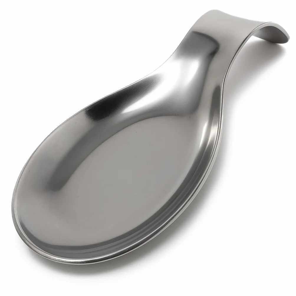 Porte-cuillère cuisine acier inoxydable argent MGE