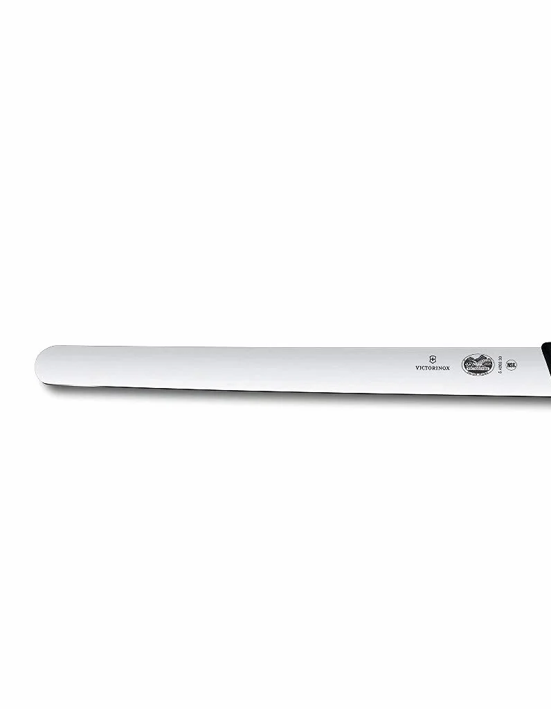 Victorinox Fibrox Couteau à jambon 30 cm Lame lisse Inox Noir