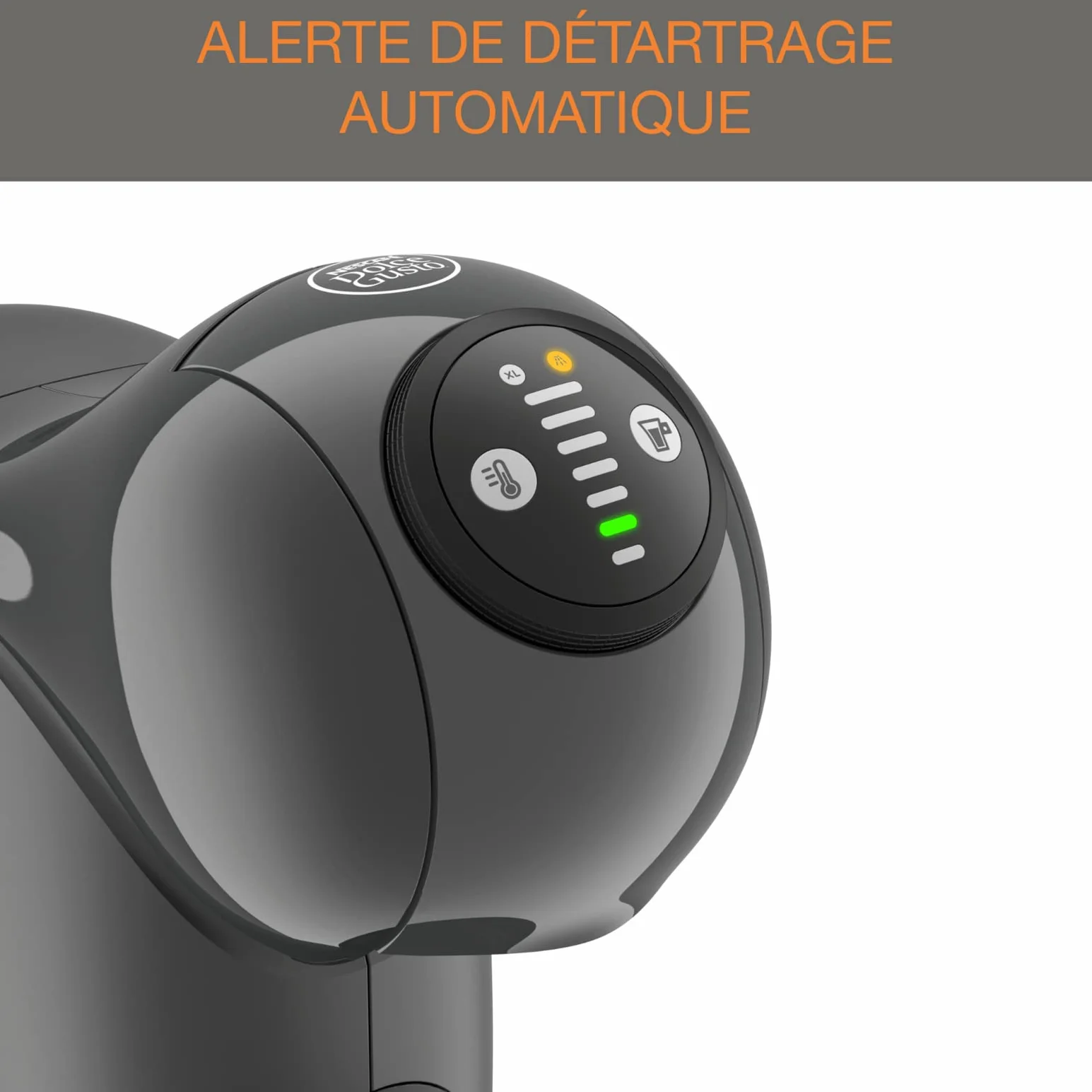Krups Genio S KP243B10 Nescafé Dolce Gusto Machine à café dosettes multi-boissons, 0,8 L, Arrêt automatique