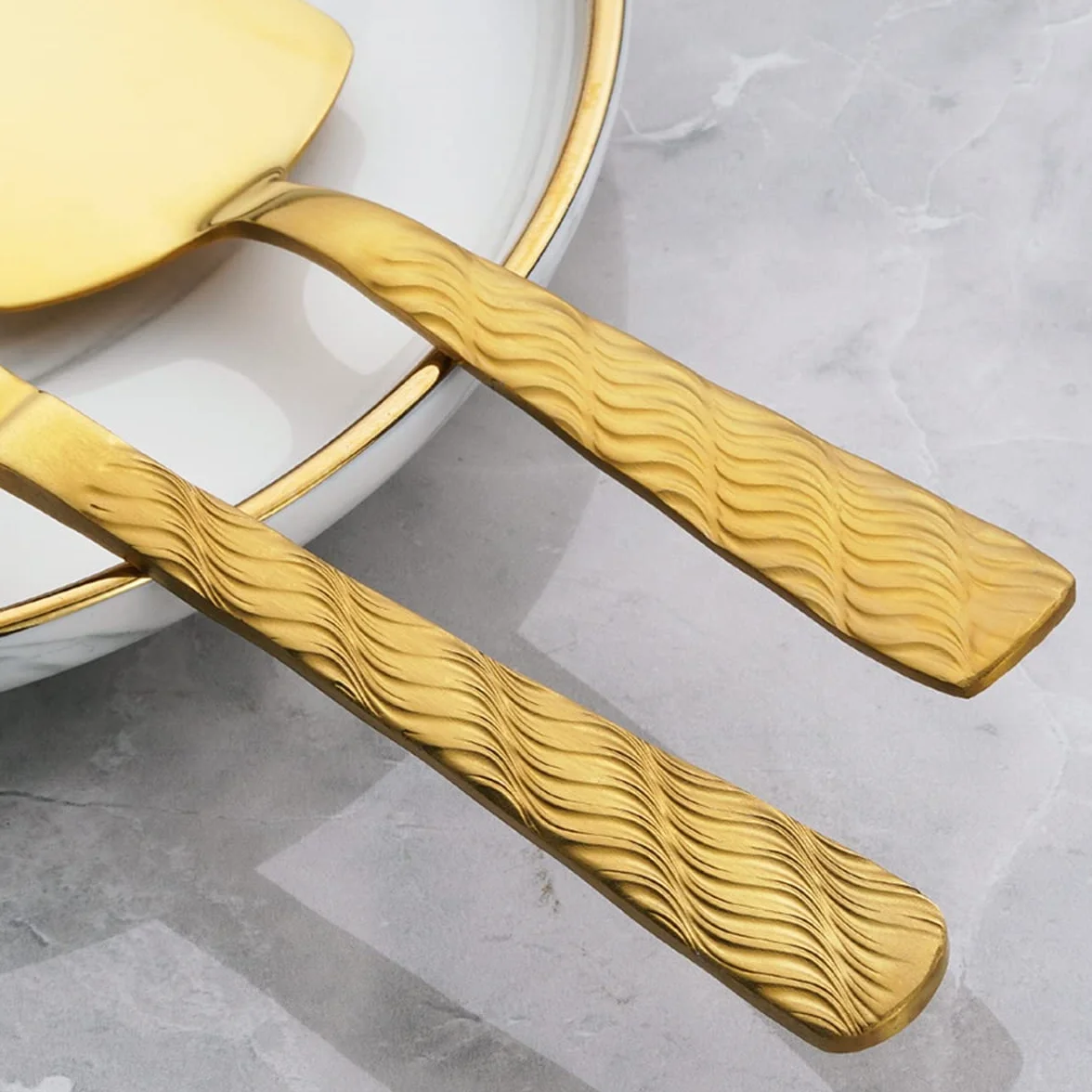 Ensemble de découpe de gâteau en Acier Inoxydable avec Couteau et Spatule