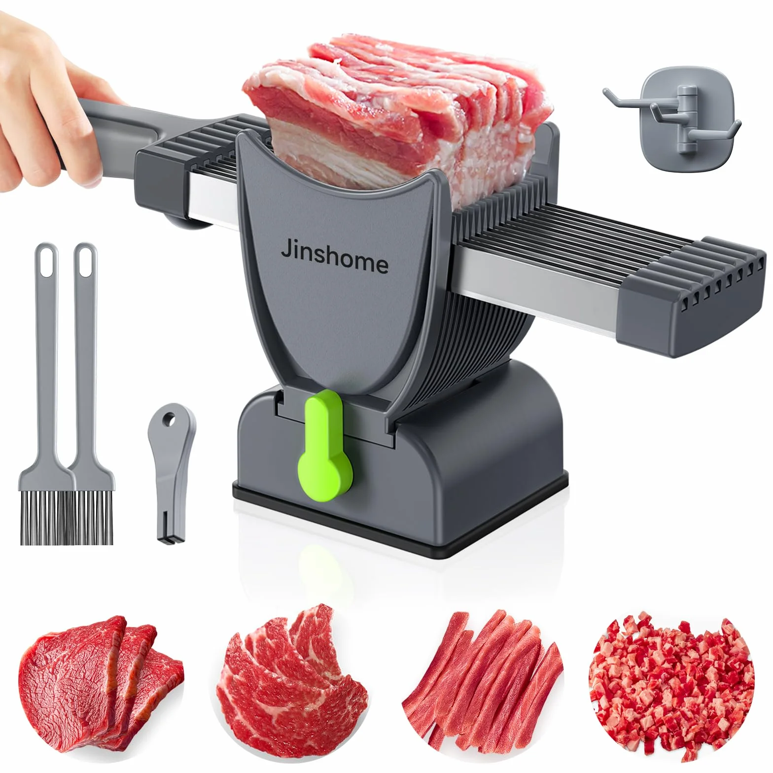 Trancheuse à viande manuelle pour bœuf, porc, mouton
