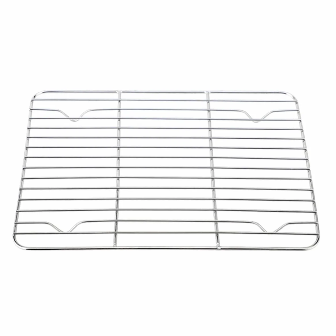 BESPORTBLE Grille De Refroidissement INOX 23x17 cm pour Air Fryer Cuiseur Vapeur