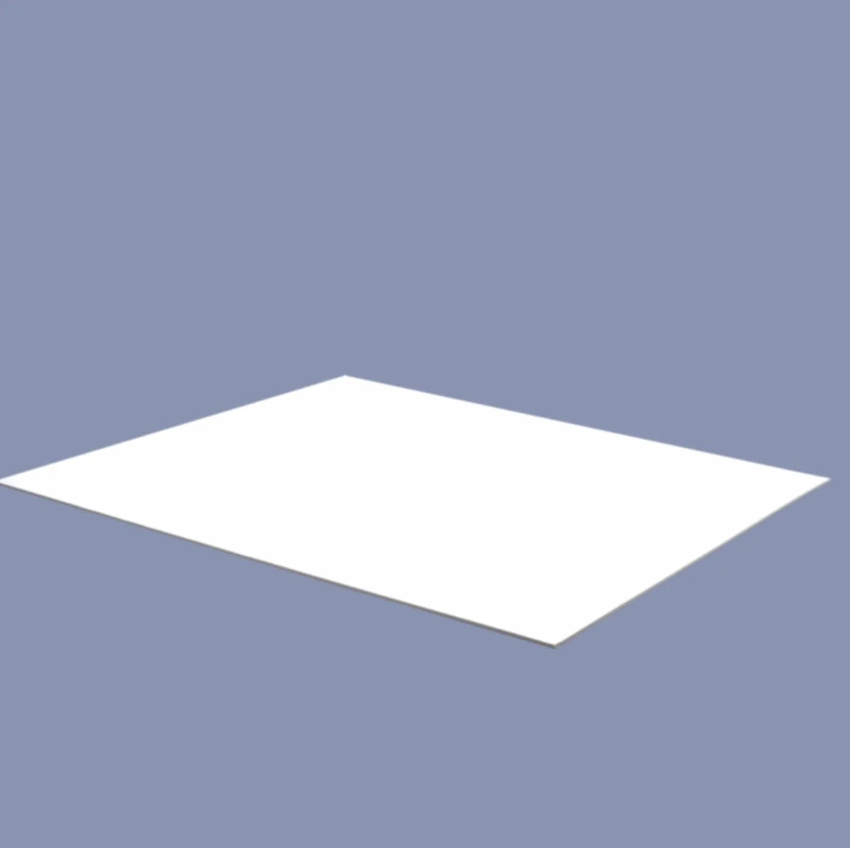 Carton plume 5 mm blanc 100 x 70 cm