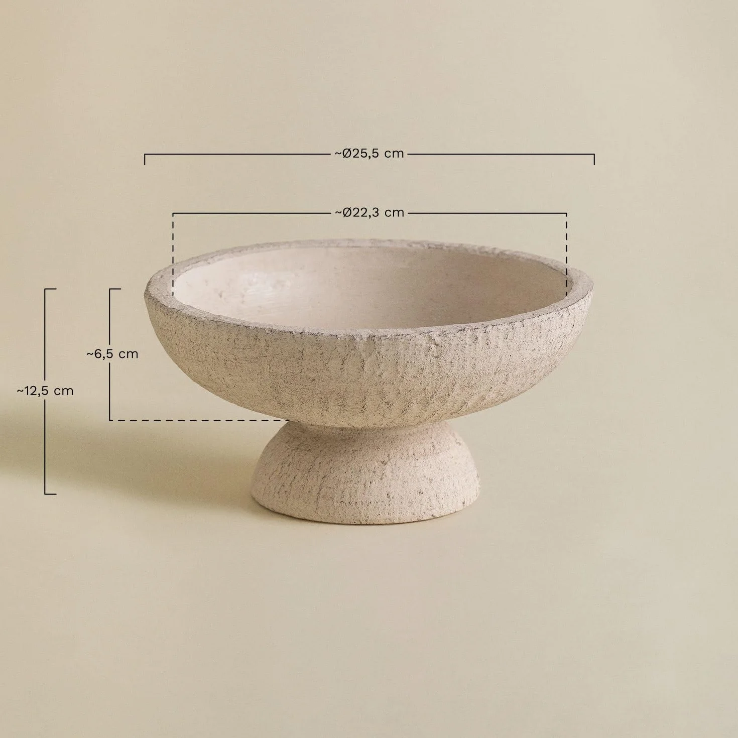 Bol décoratif en Ciment Asbel SKLUM