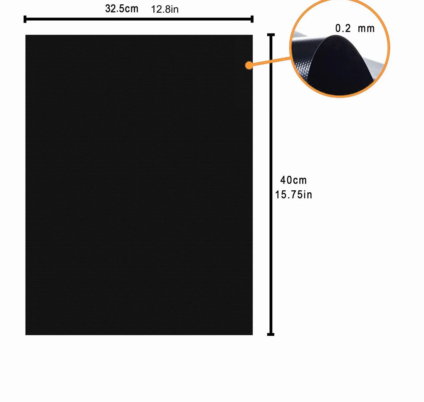 Tapis de Cuisson Barbecue 6 Pièces Anti-adhérent Réutilisable pour Barbecue Électrique Gaz Charbon