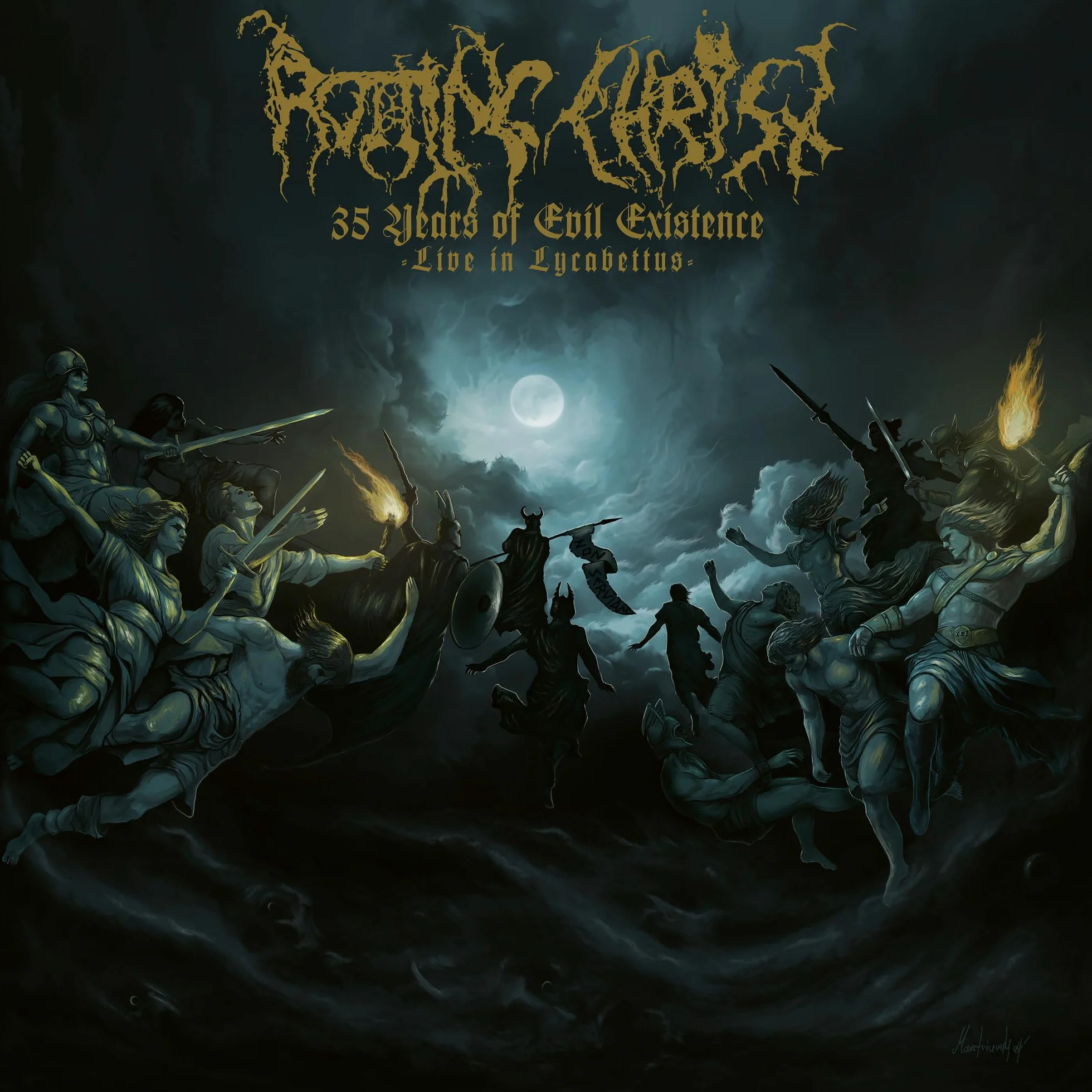Rotting Christ 35 Years of Evil Existence Live in Lycabettus