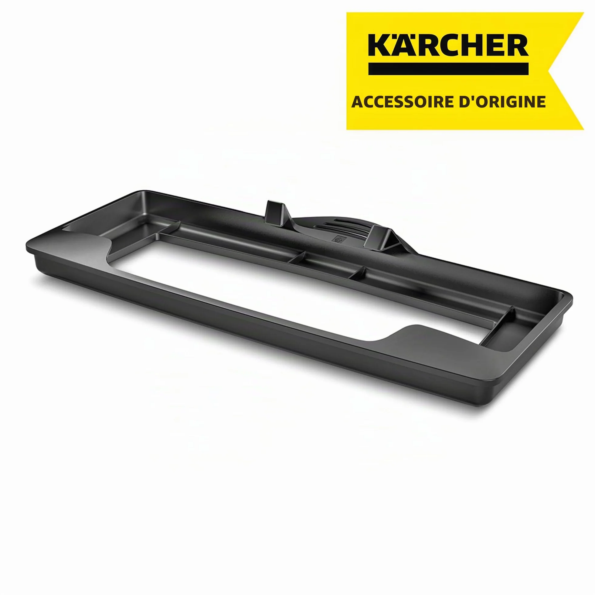 Kärcher Adaptateur Nettoyage Vapeur pour Tapis et Moquette, Noir