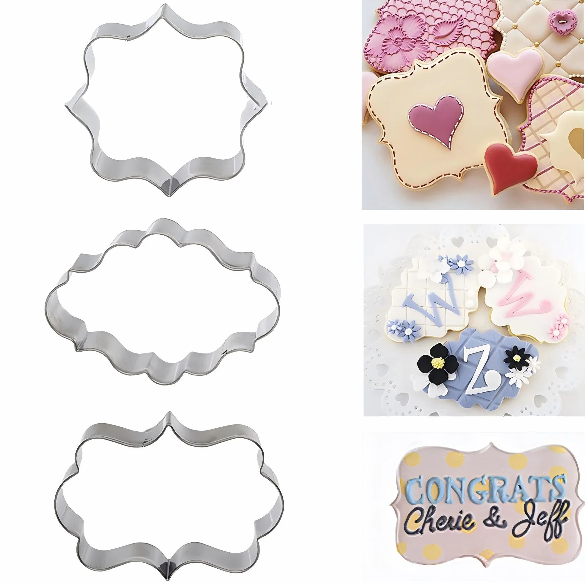 Lot de 150 tampons alphabet et 3 emporte-pièces lettres majuscules/minuscules pour biscuits gâteaux fondants