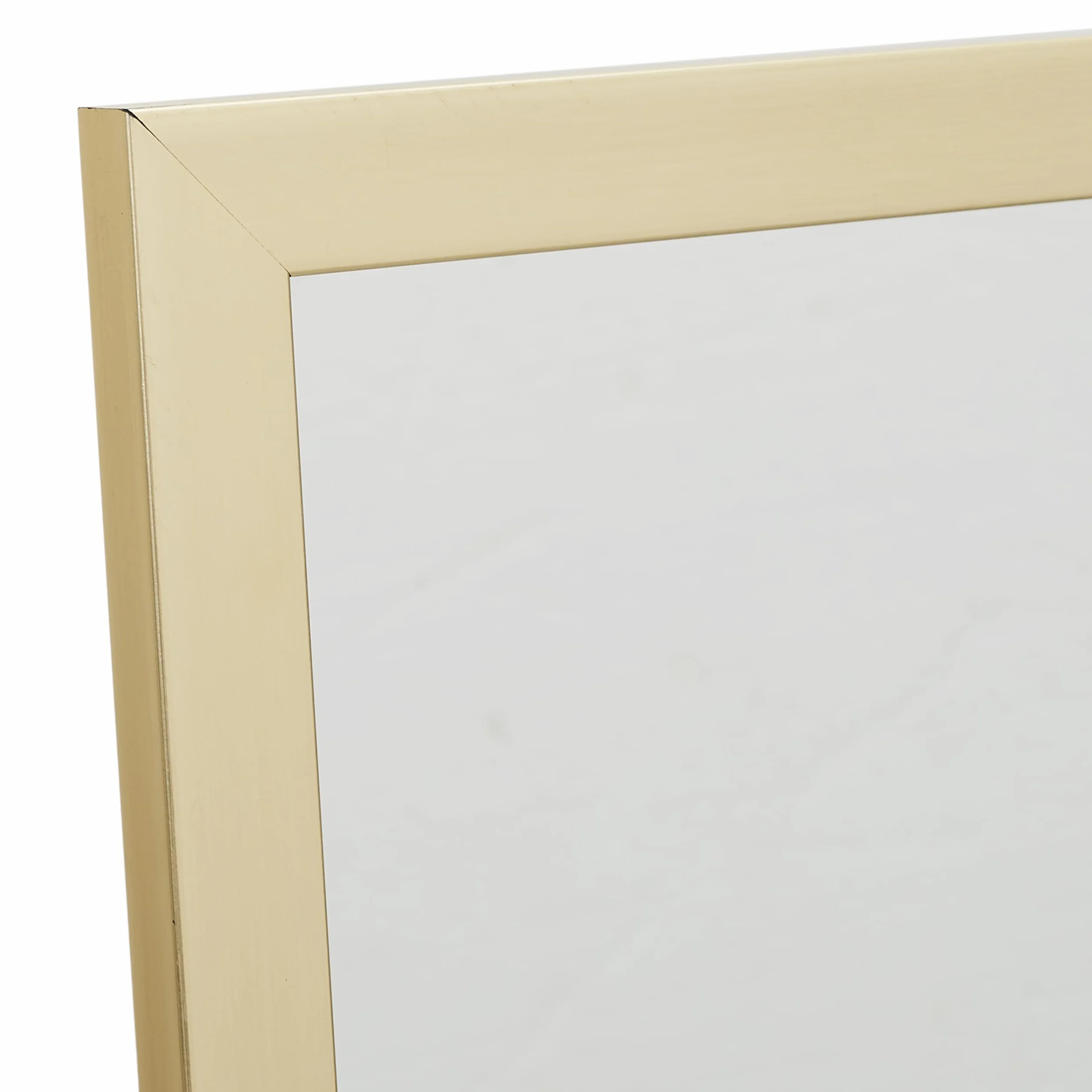 Miroir sur Pied Doré 124 cm, Design Raffiné pour Salon, Chambre ou Bureau