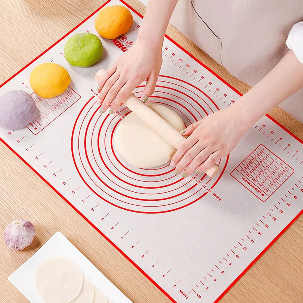 Tapis de Cuisson en Silicone Anti-adhésif 60 x 40 cm