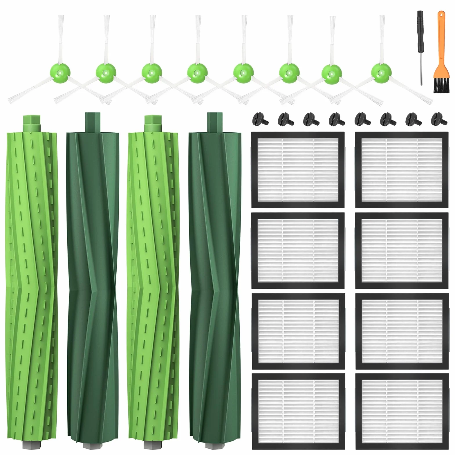 22 pièces accessoires pour aspirateur iRobot Roomba i7 j7 i3 i4 i6 i8 E5 E6 E7 séries E/I/J