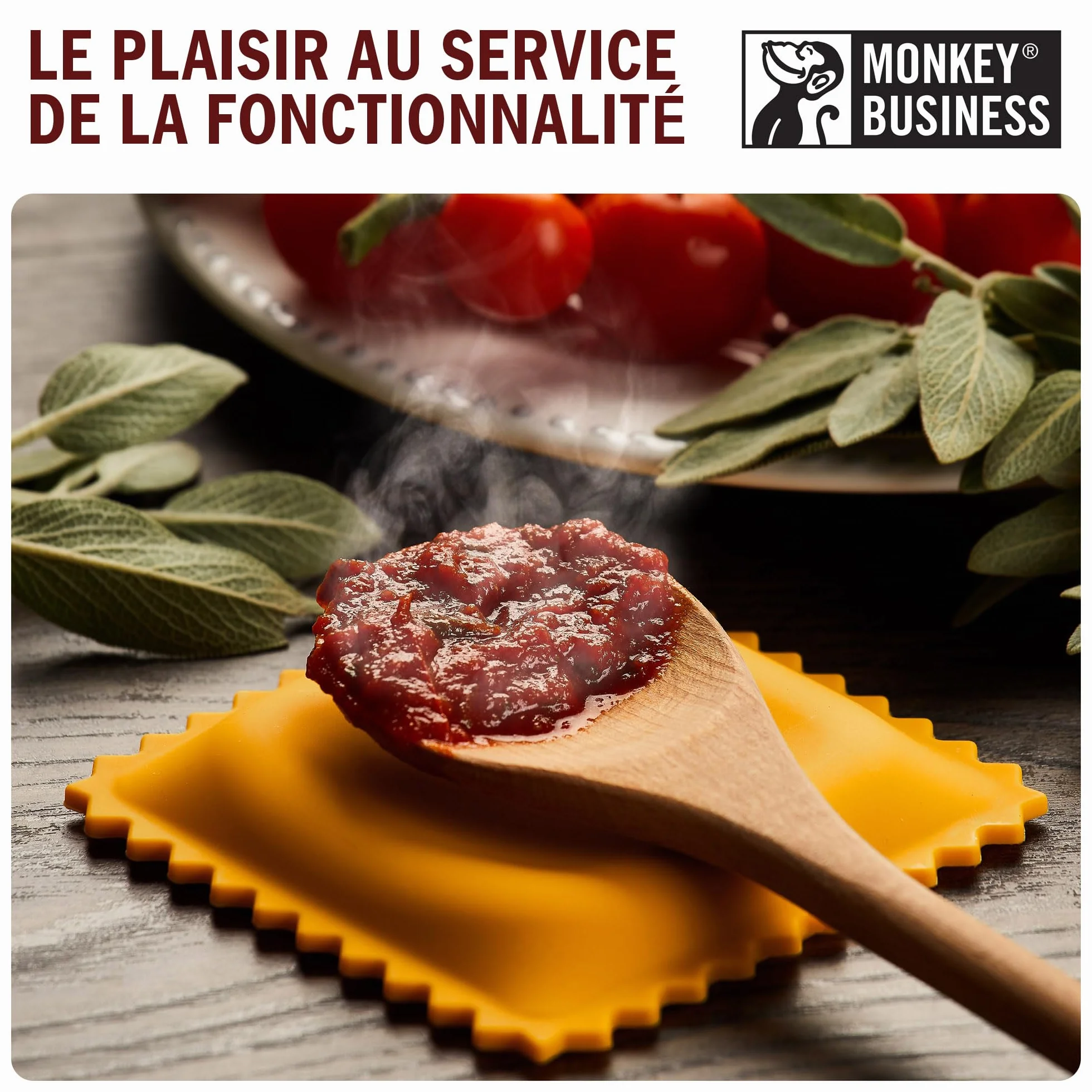 Porte-cuillère Ravioli Comptoir Cuisine Accessoire Cuisine Monkey Business