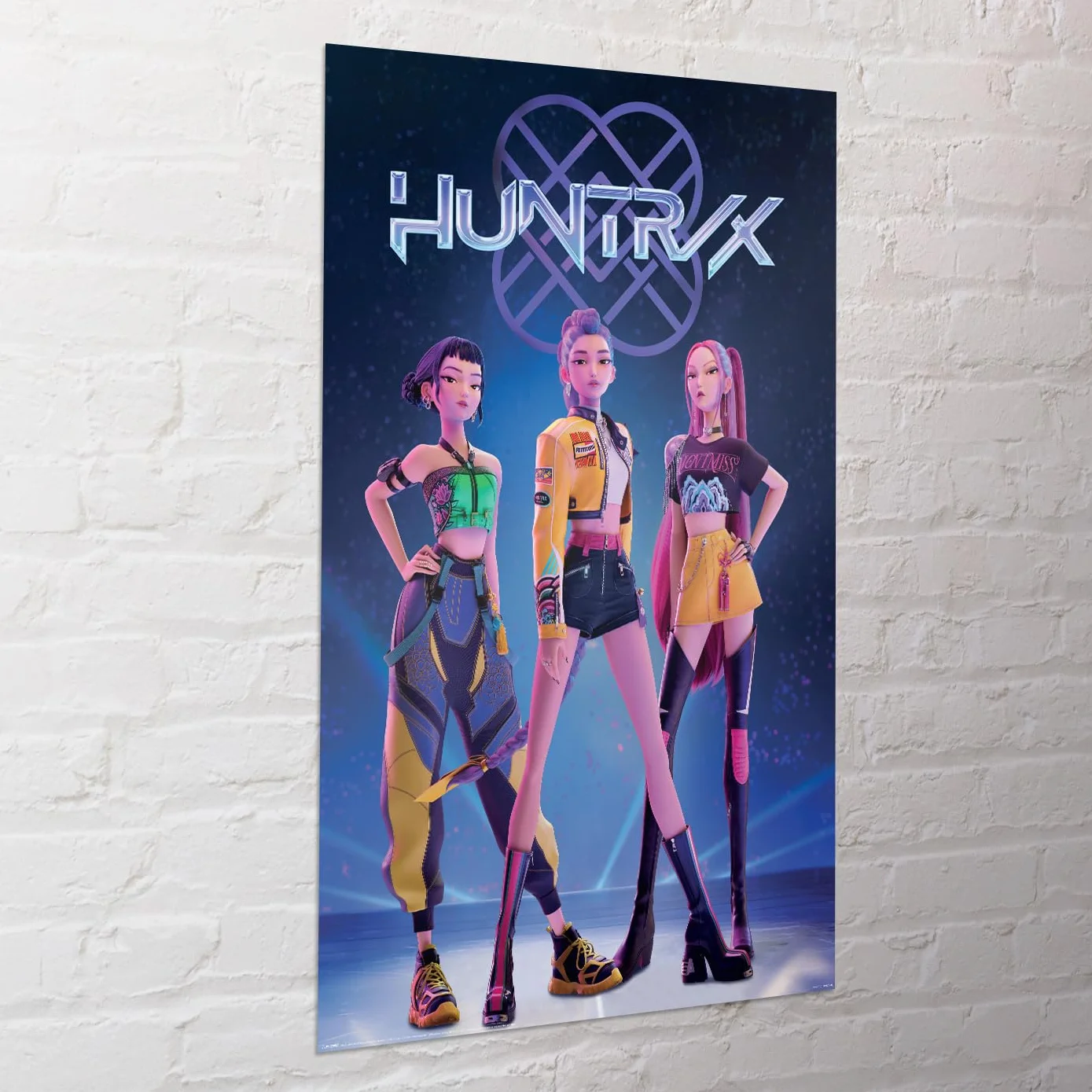 Pyramid International K-POP CHASSEURS DE DÉMONS Maxi Poster 36 x 24 pouces Affiche murale non encadrée