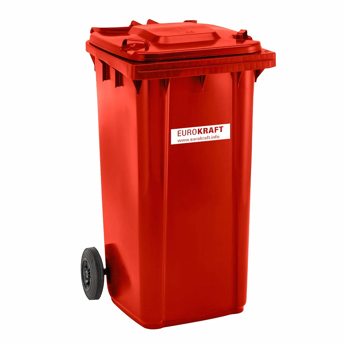 Conteneur à déchets 240 L jaune 1067 x 580 x 730 mm Poubelle de tri à roulettes extérieur