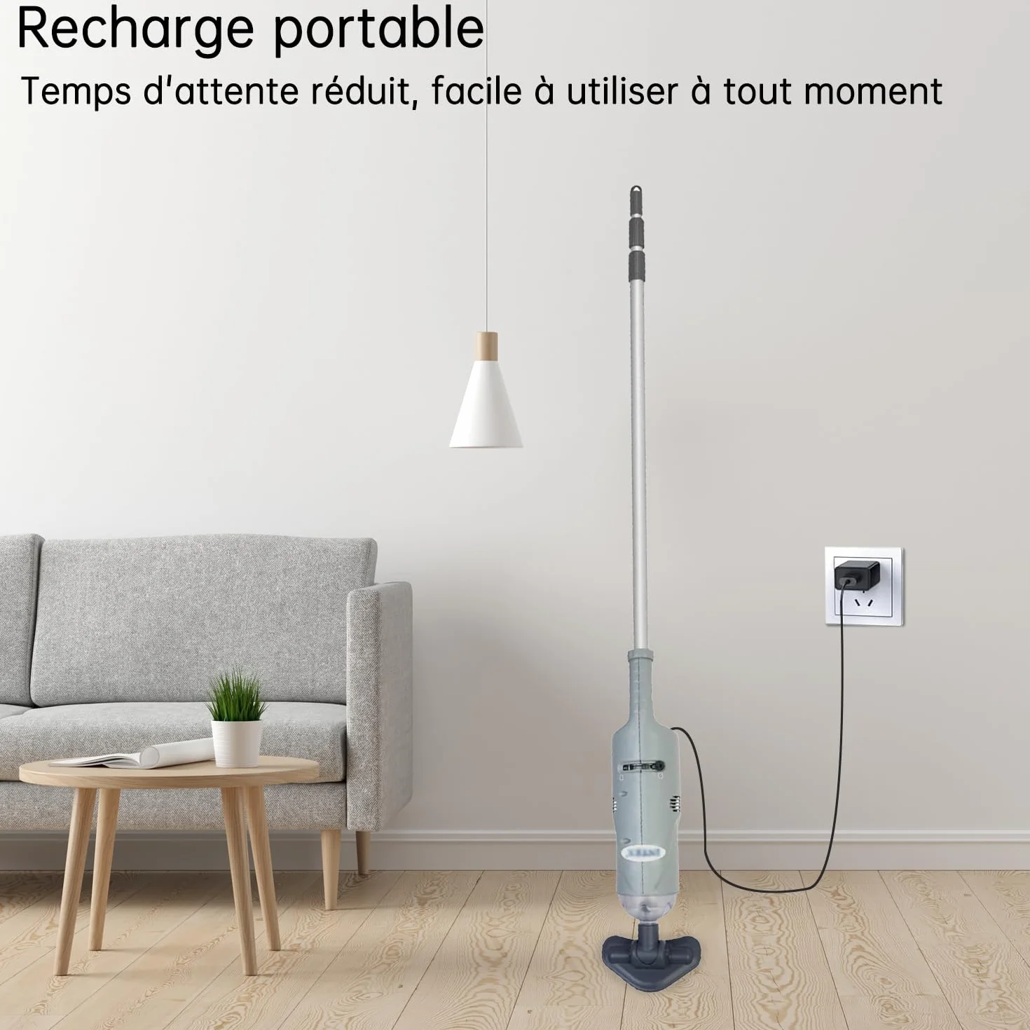 Chargeur 5V USB Câble Compatible Aspirateur Piscine Intex ZR100 28626 28620