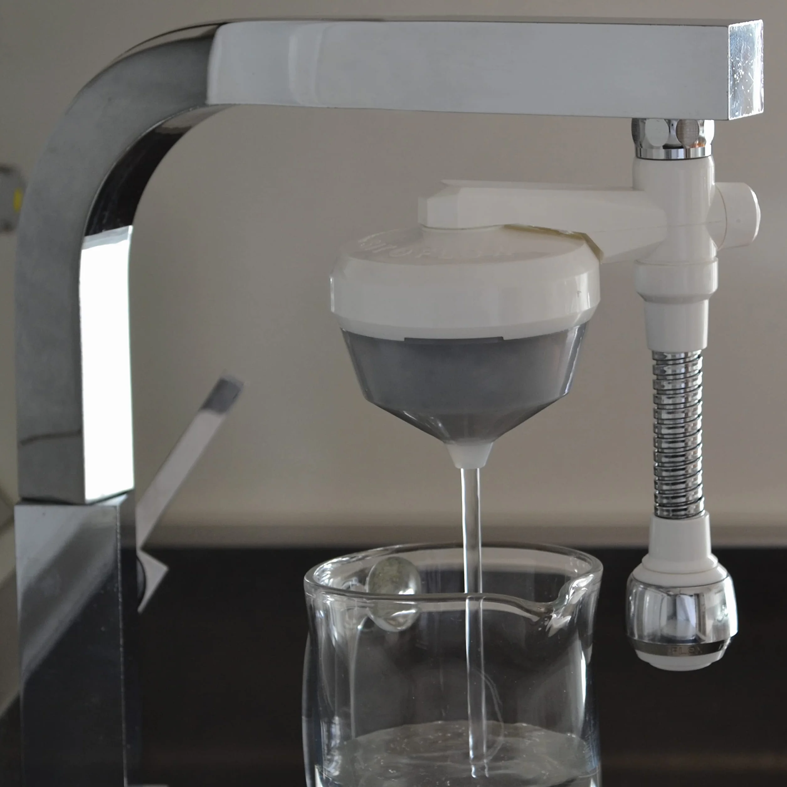 Siroflex 2652/1S UNI 3-A Silver Purificateur d'Eau Domestique Made in Italy avec brise jet flexible