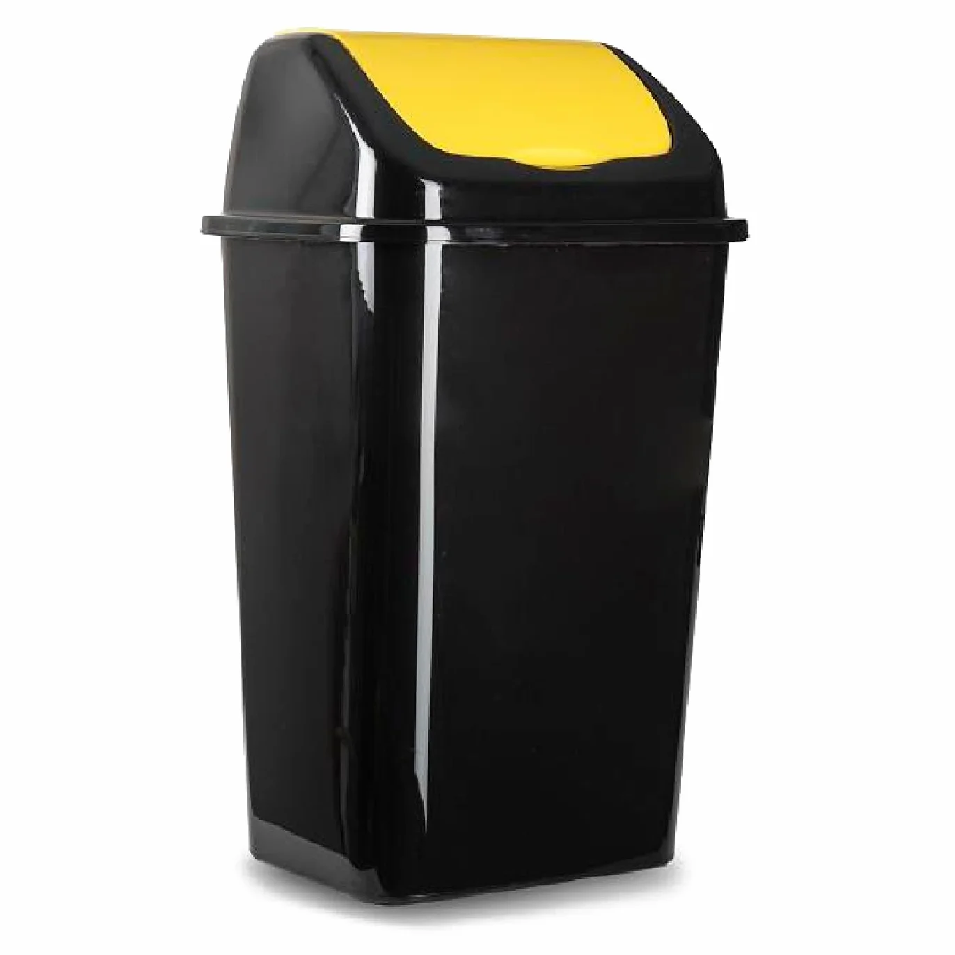 Acan Tradineur Poubelle recyclage couvercle basculant 30L plastique 59x40x33cm