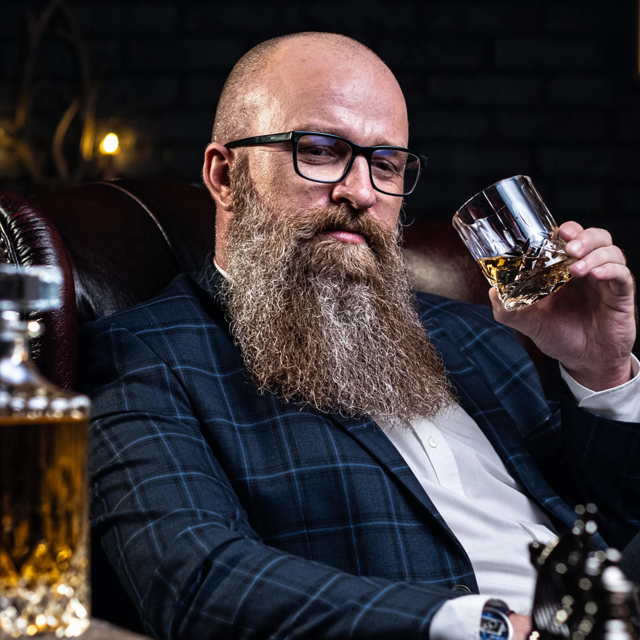 Set de Verre à Whisky Coffret Cadeau Homme 310ML 8 Pierre à Whisky