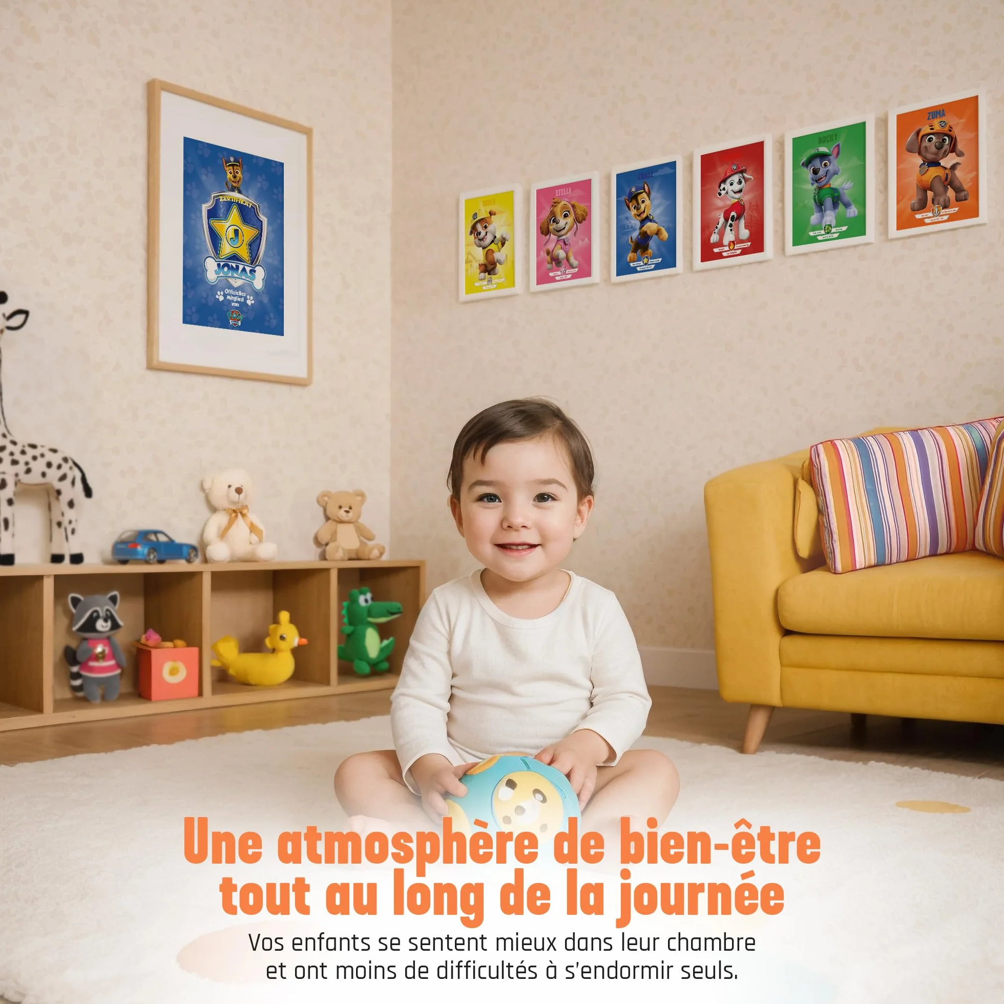PAW Patrol Lot de 6 posters Héros - Décoration Chambre Enfant (6A4)