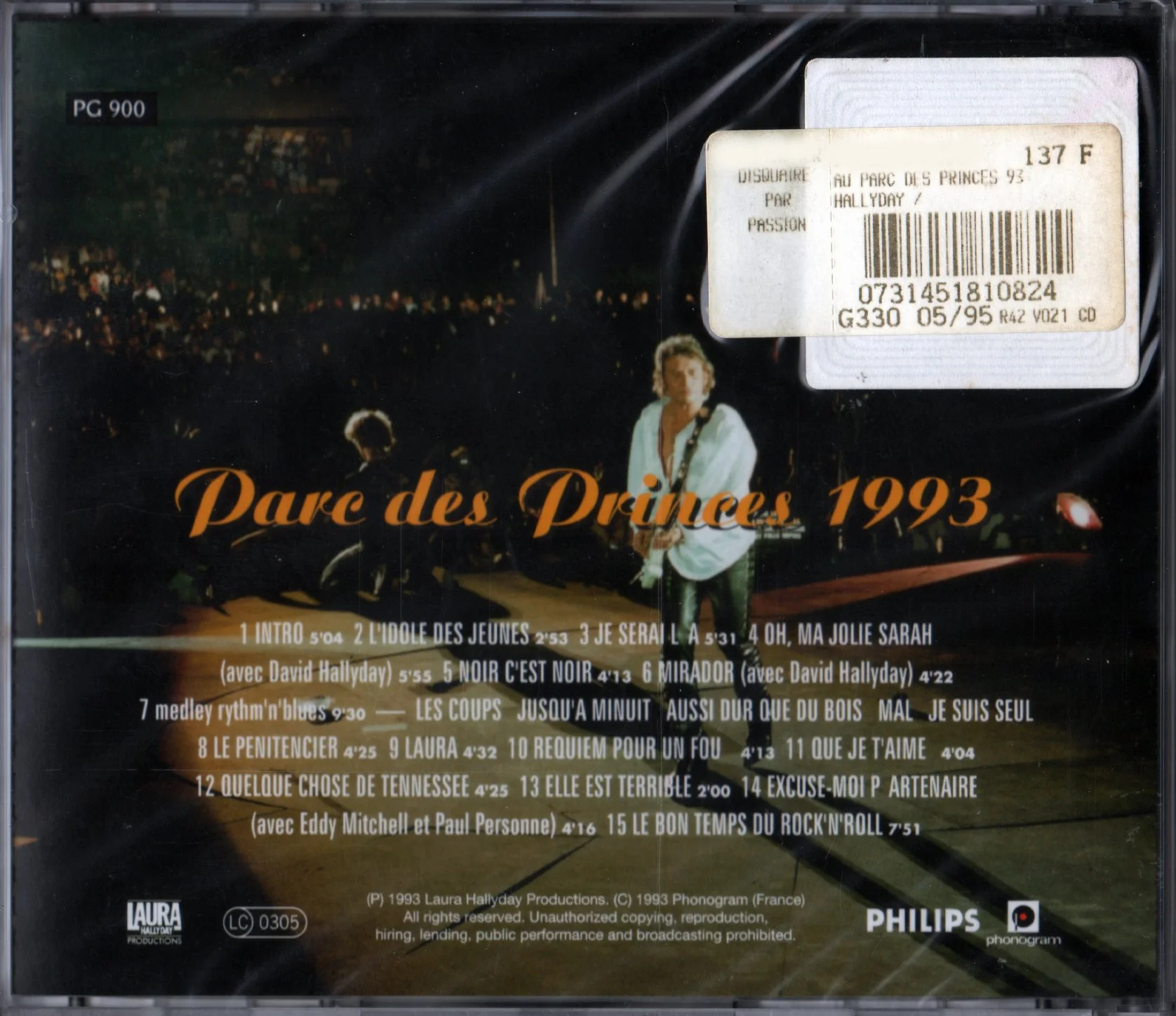 Parc des Princes 1993