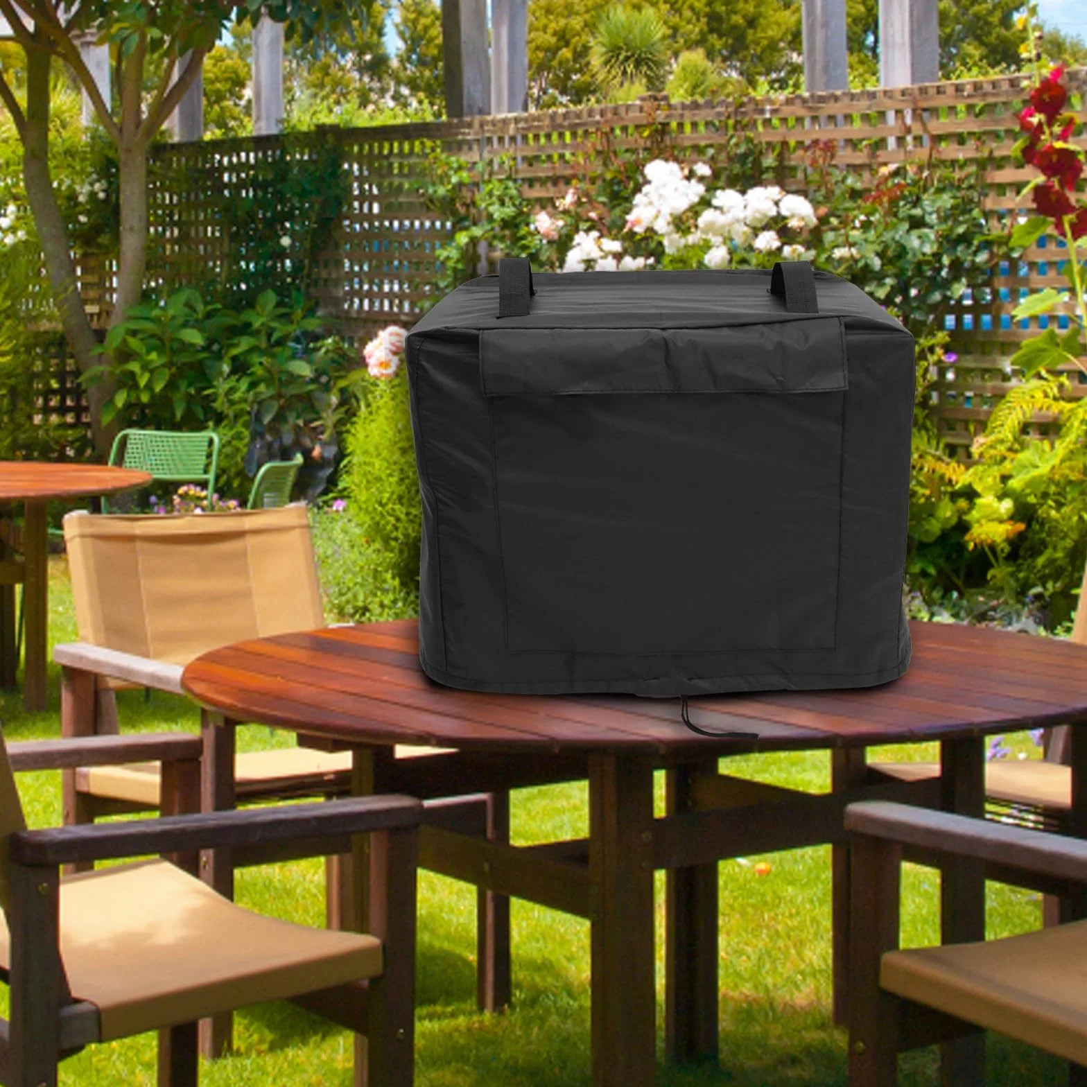 Housse de protection étanche Oxford 420D pour trancheuse commerciale 54,6 x 45,7 x 45 cm
