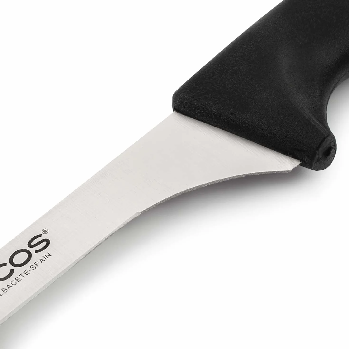 Arcos Series Niza Couteau à trancher Couteau Jambon Lame Nitrum Acier Inoxydable 240 mm Manche Polypropylène Noir