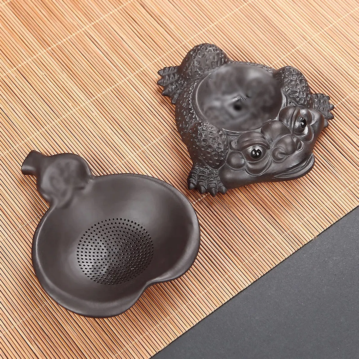 Passoire à thé - Filtre à thé pour animaux de compagnie - Filtre à thé créatif en céramique - Filtre fin