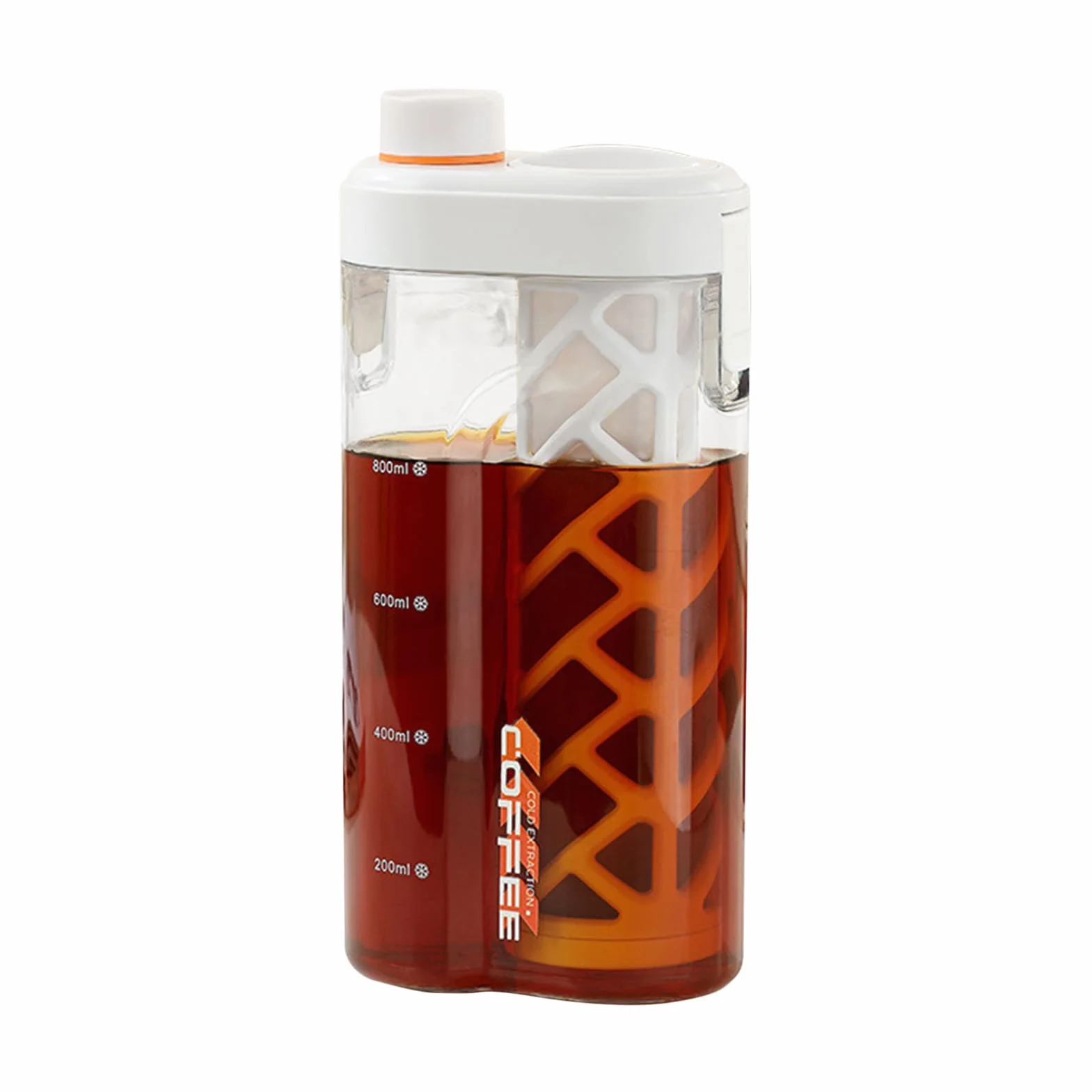 Machine à Café Cold Brew, Préparateur De Café Froid, Bouteille Hermétique Avec Filtre Fin 350 Mesh Portable