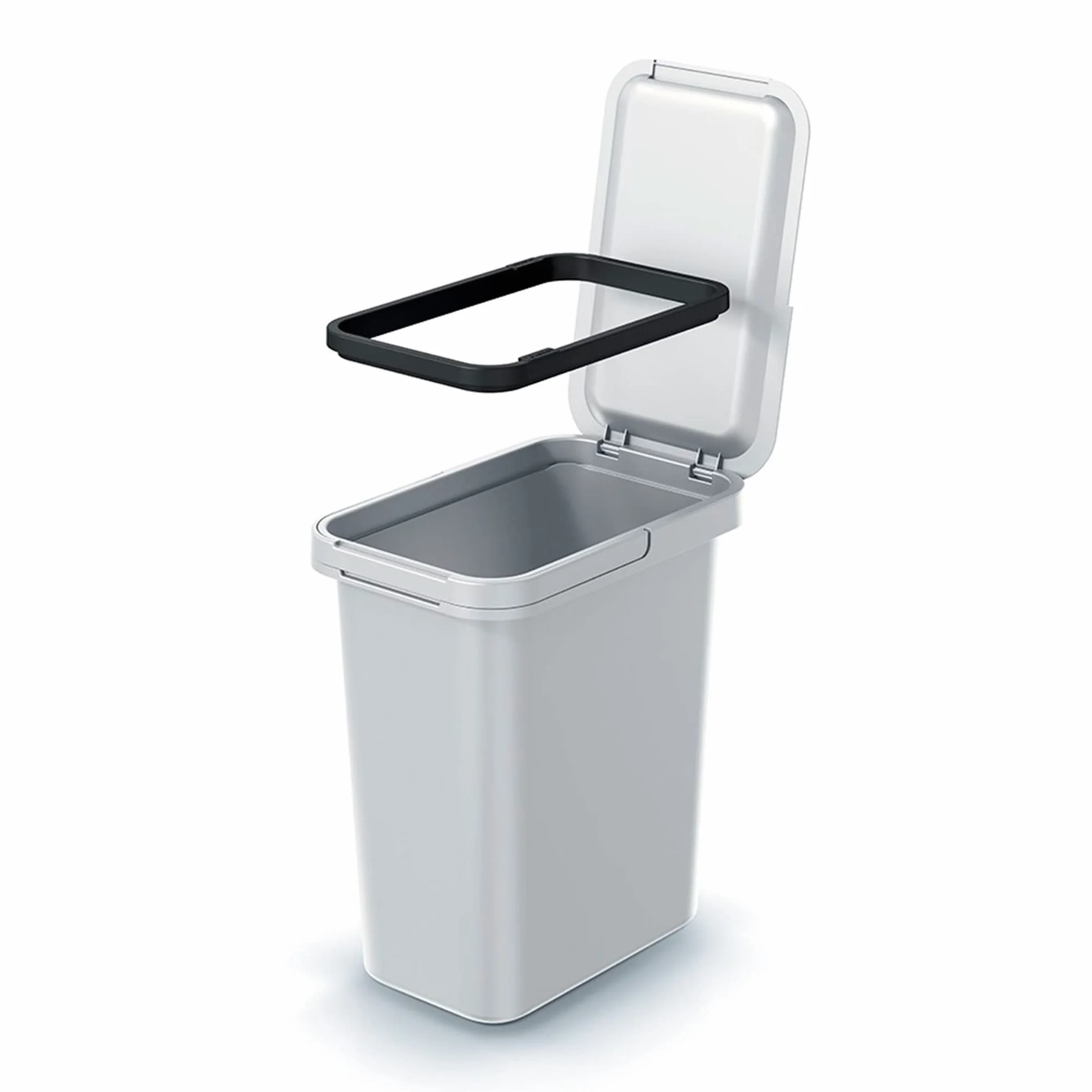 KEDEN Seau de recyclage carré 12L Systema 29x19x35 cm