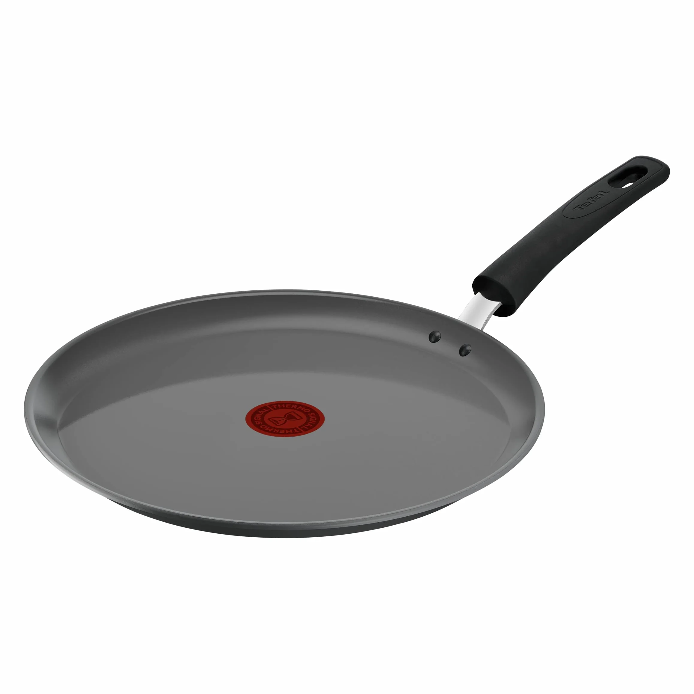 Tefal Poêle à crêpe 28 cm, Induction, Revêtement céramique, Thermo-Signal, Fabriqué en France