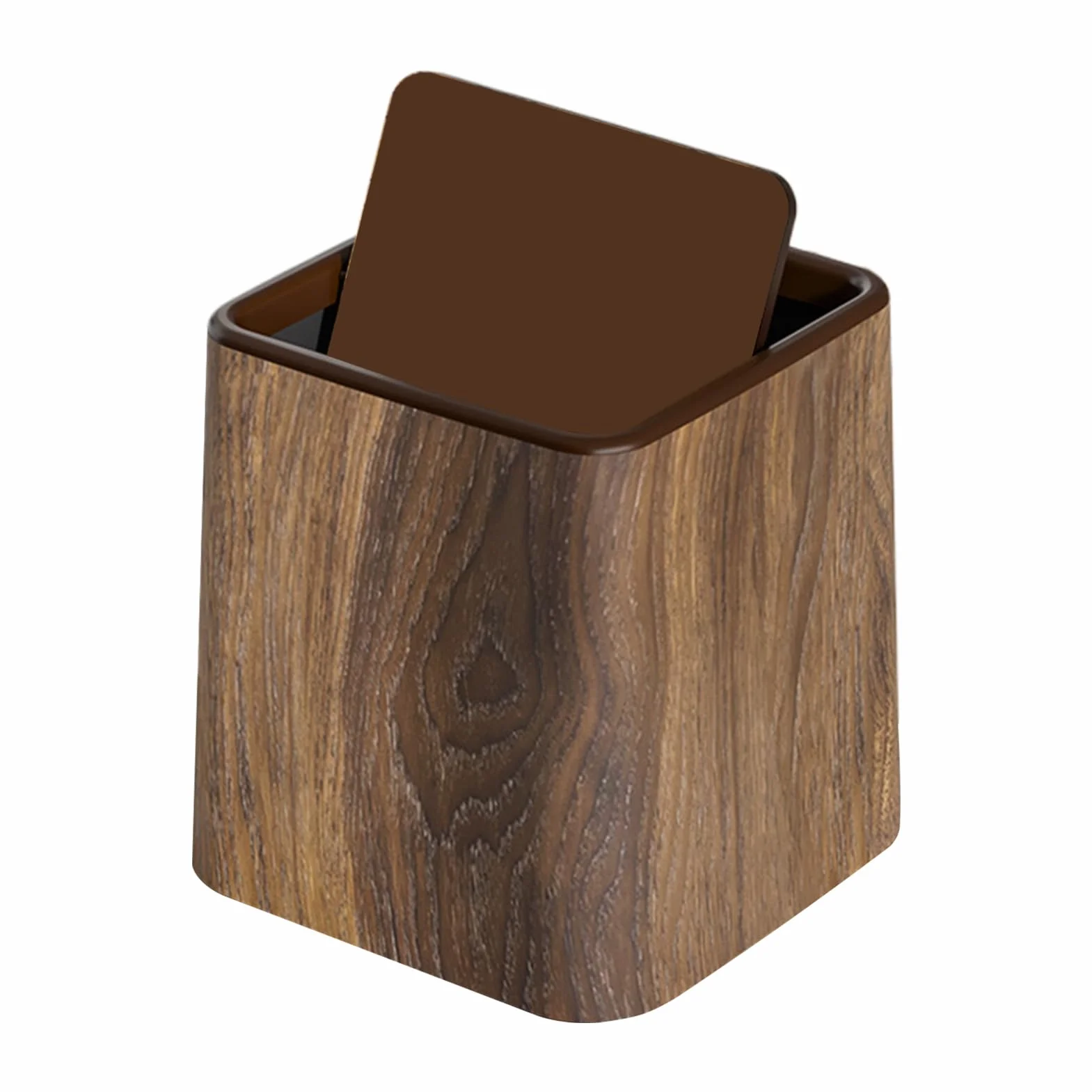 Poubelle de Bureau Table - Mini Corbeille Durable Forme Élégante Structure Solide pour Chambre Maison Salle Étude Cuisine