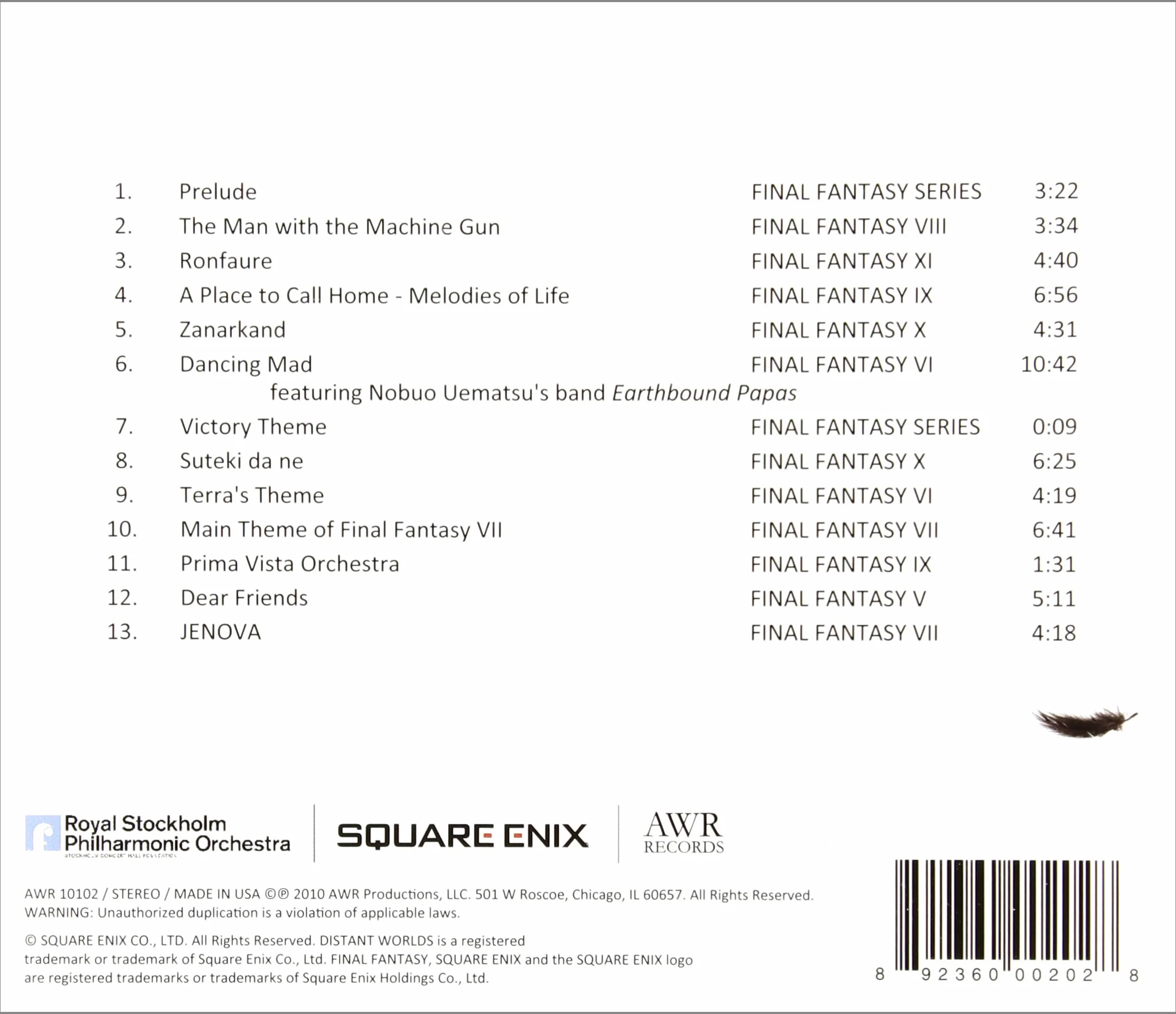 Distant Worlds II: More Music From Final Fantasy