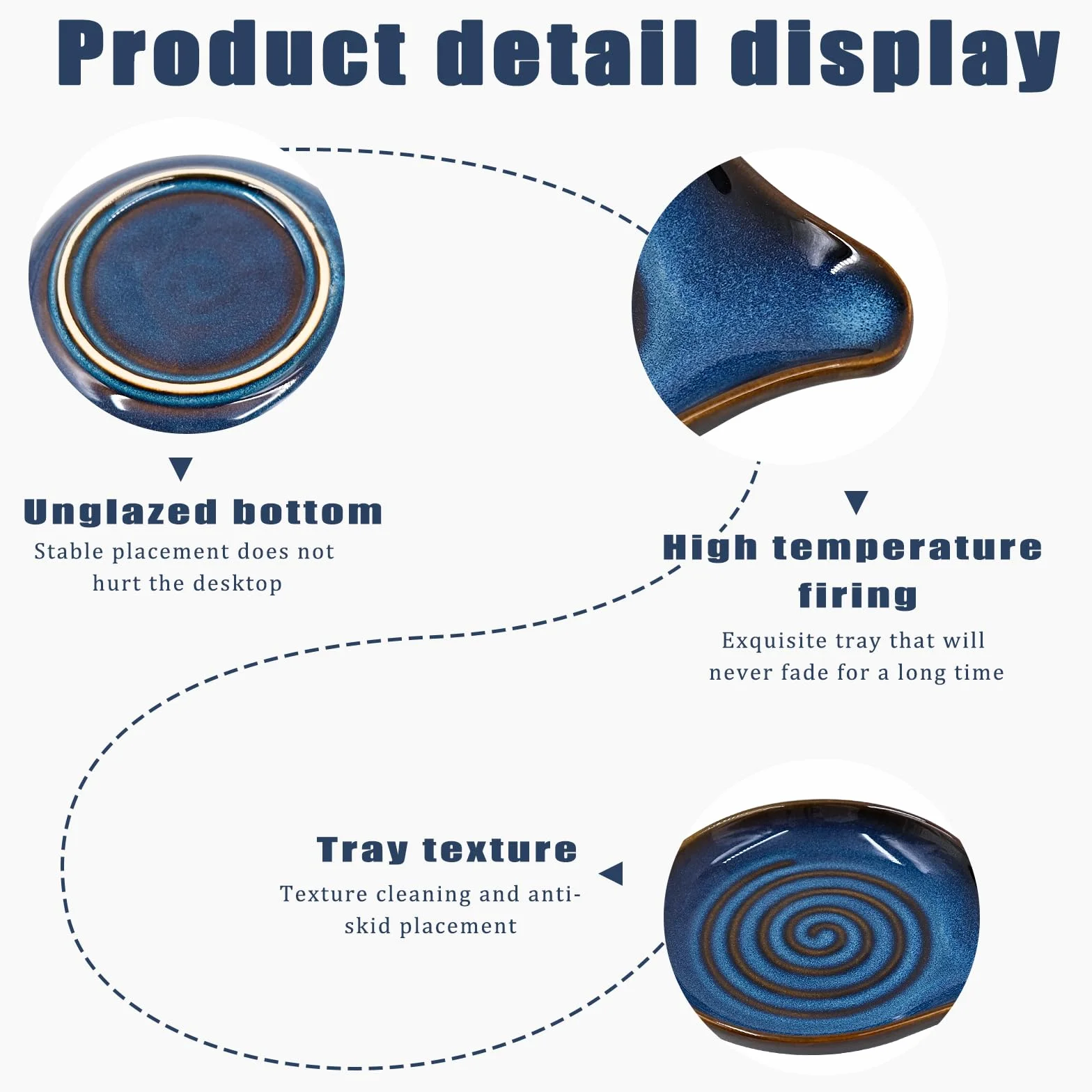 Support Cuillère Cuisine Céramique Résistant Chaleur Compatible Lave Vaisselle