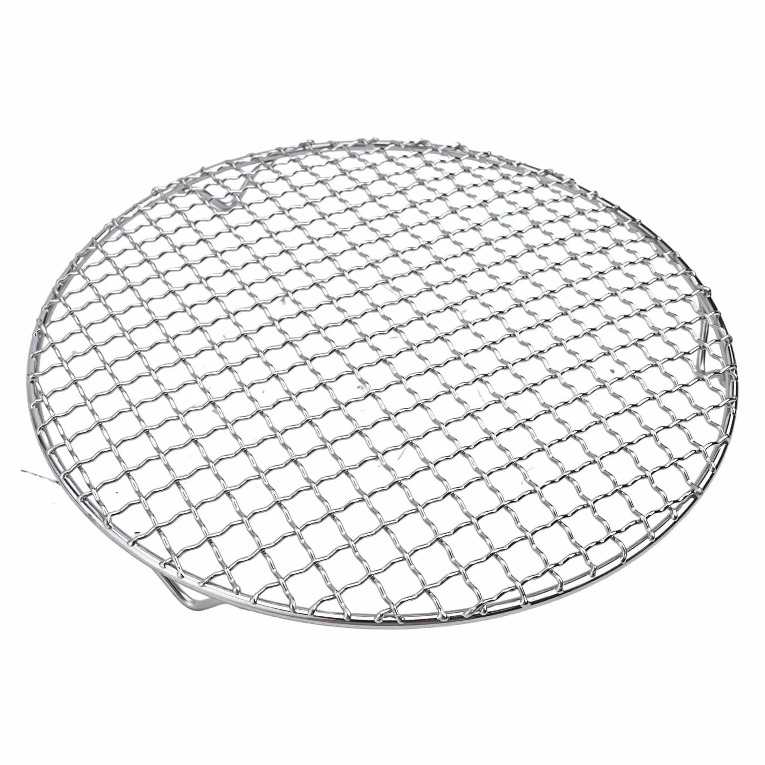 Grille de refroidissement ronde acier inoxydable 201 13-35 cm pour cuisson vapeur barbecue friteuse air 26 cm