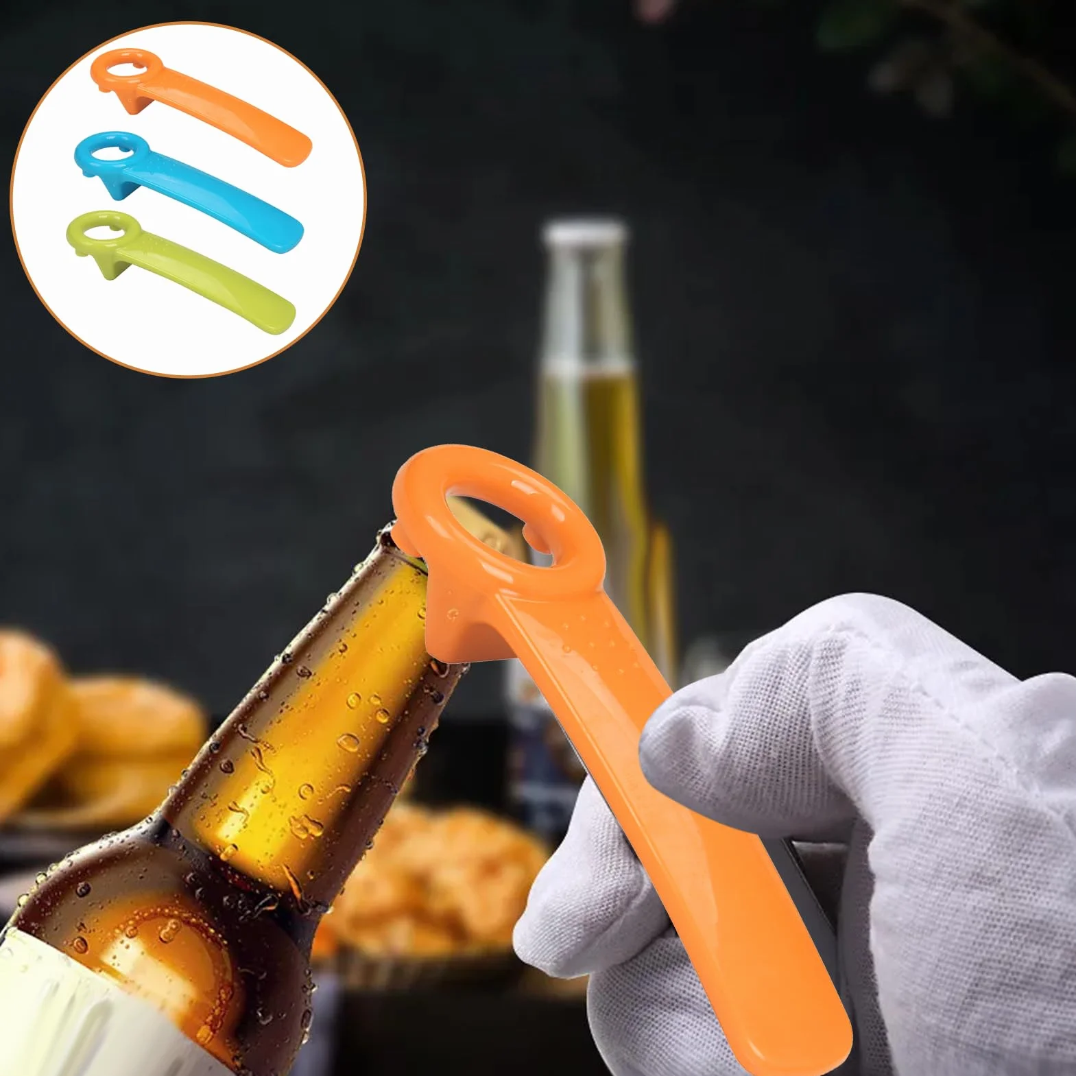 Ouvre Bocal Sans Effort 3 Pièces Manuel Ouvreur Bocal Bouteille et Boîte de Conserve pour Personnes Âgées Femmes Enfants