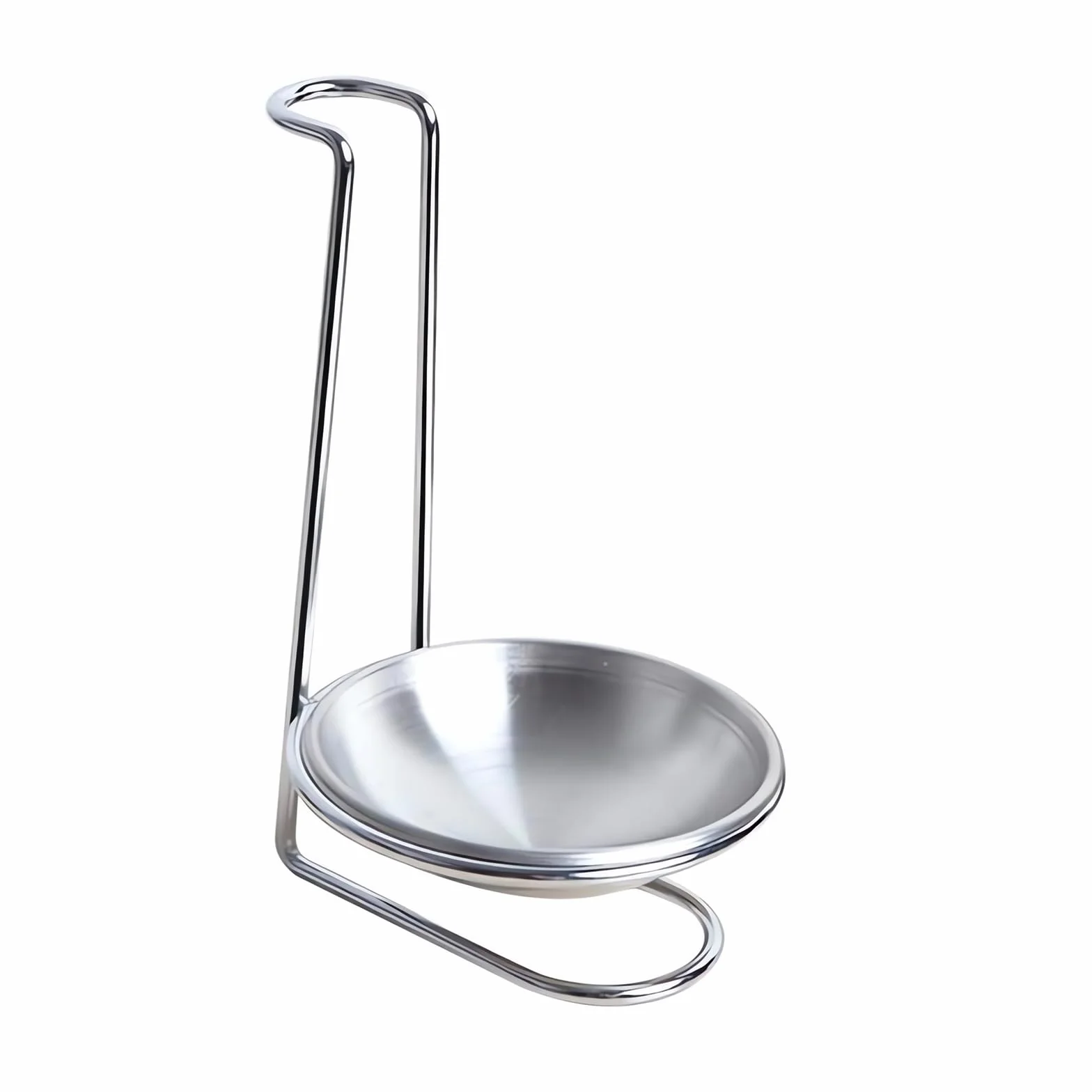 Support pour cuillère de cuisine en acier inoxydable - Repose-cuillère pour ustensiles de cuisine